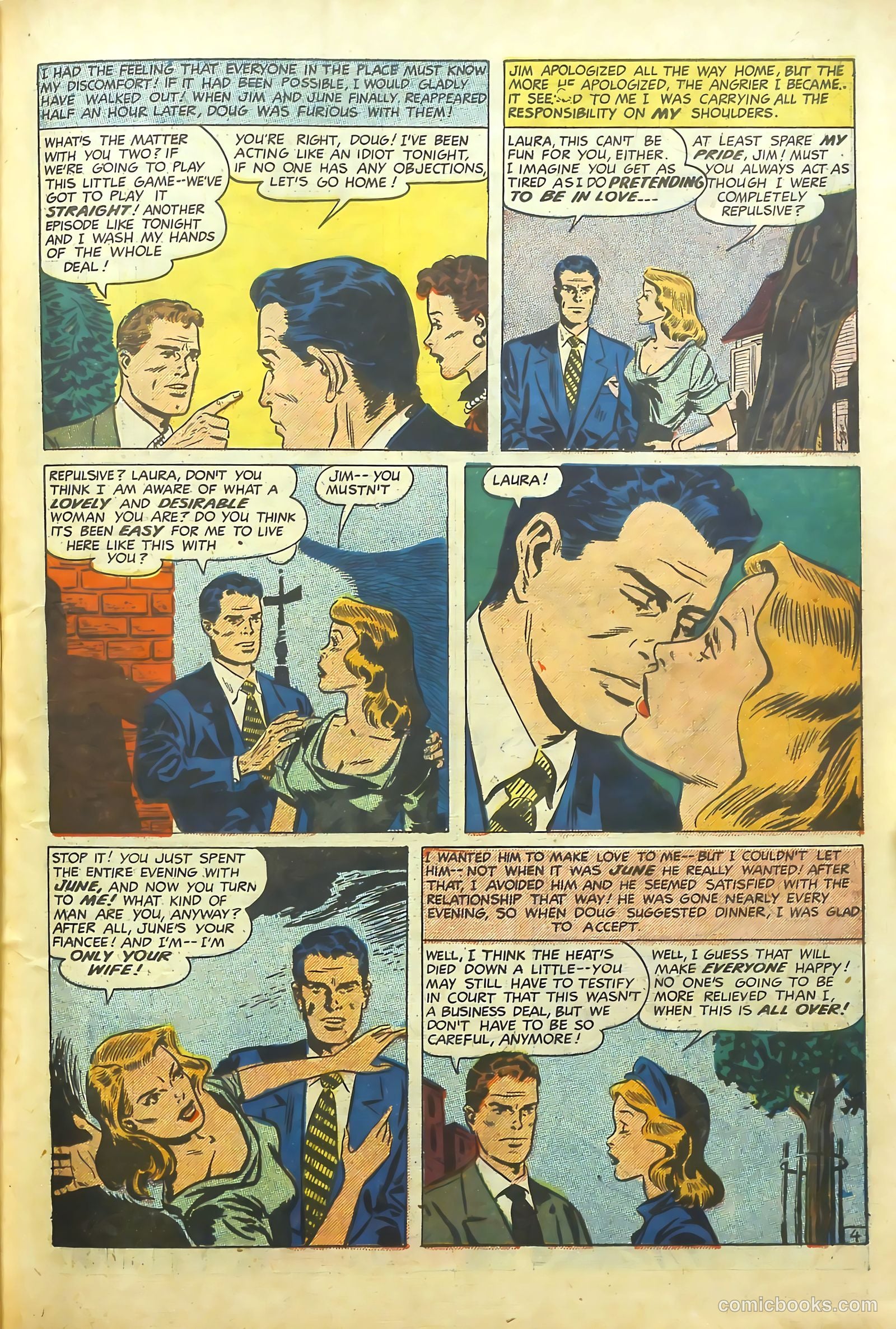 Young Romance #26 (1950) — page 34 of 53