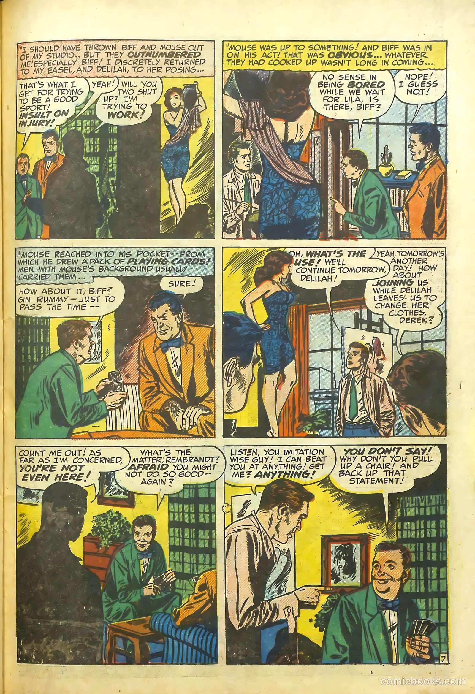 Young Romance #26 (1950) — page 46 of 53