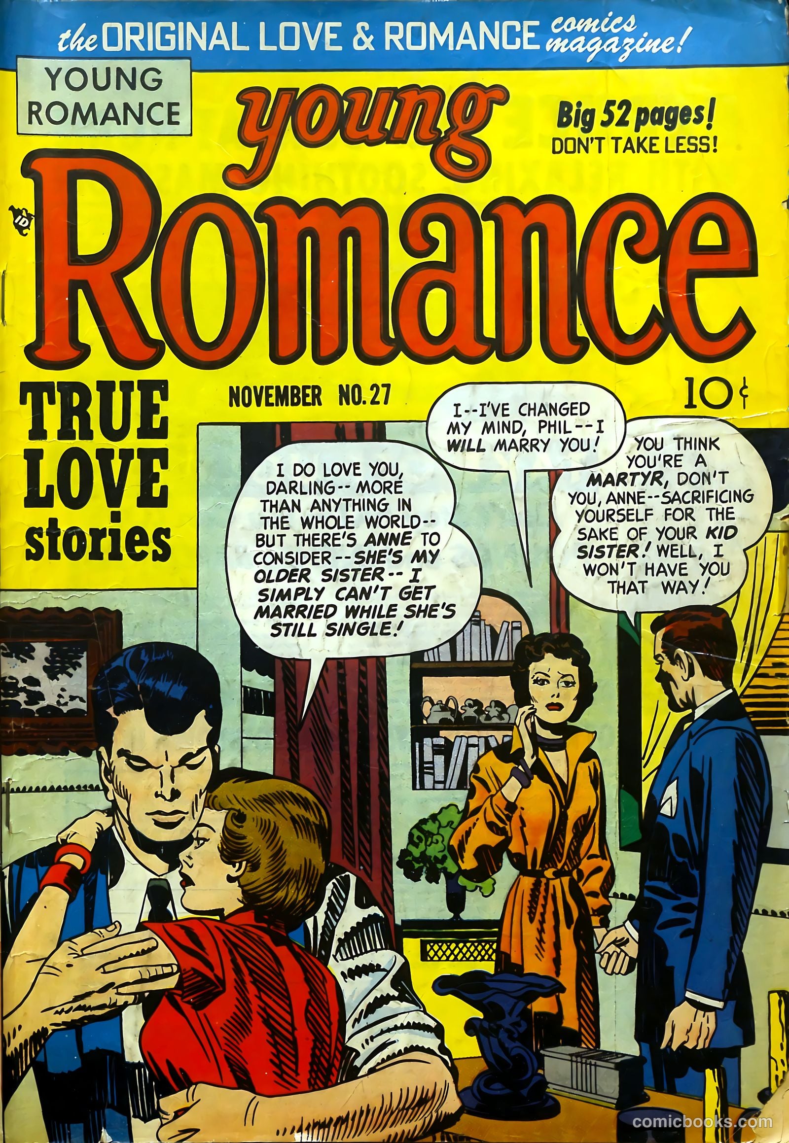 Young Romance #27 (1948) — page 2 of 53