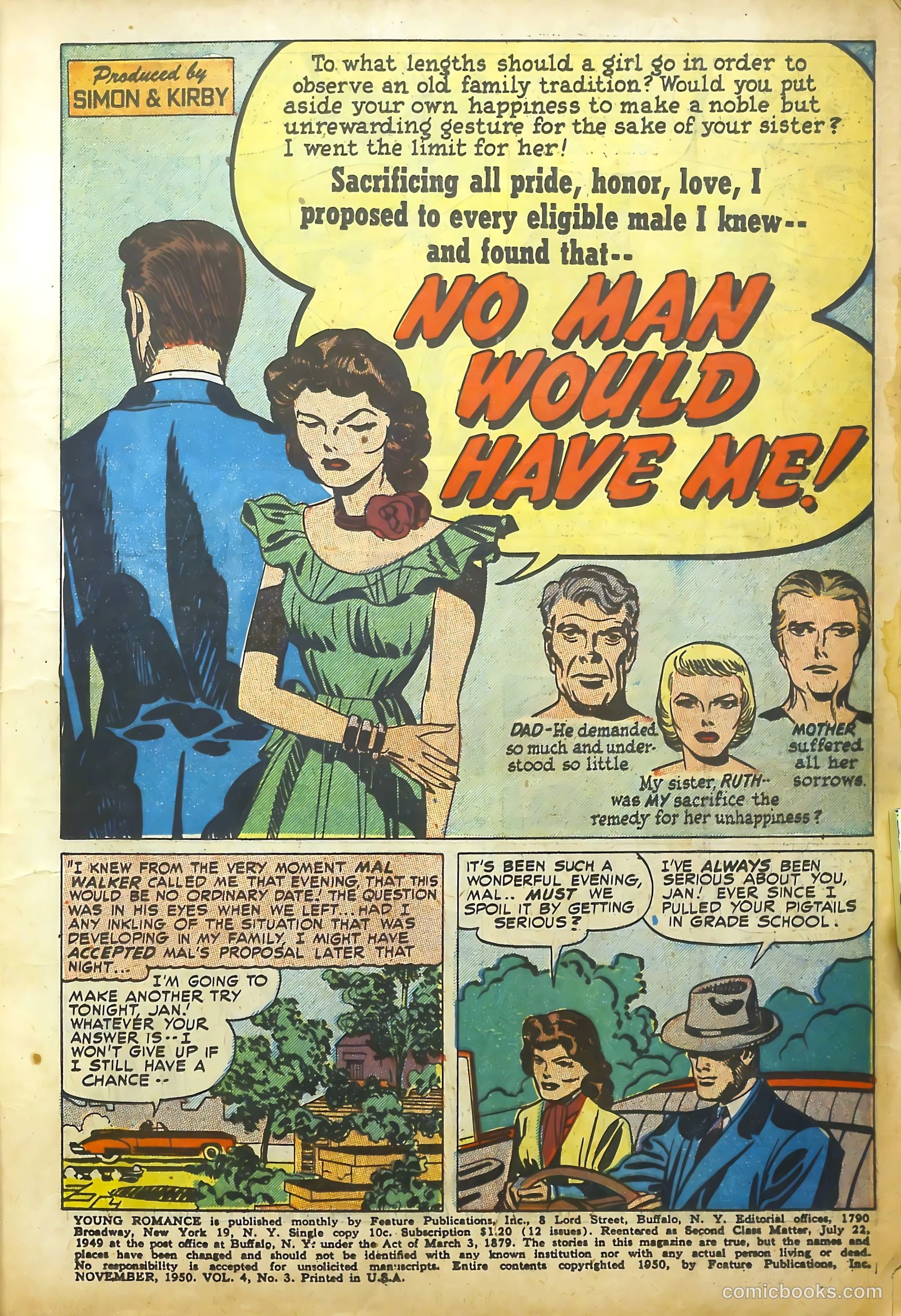 Young Romance #27 (1948) — page 4 of 53