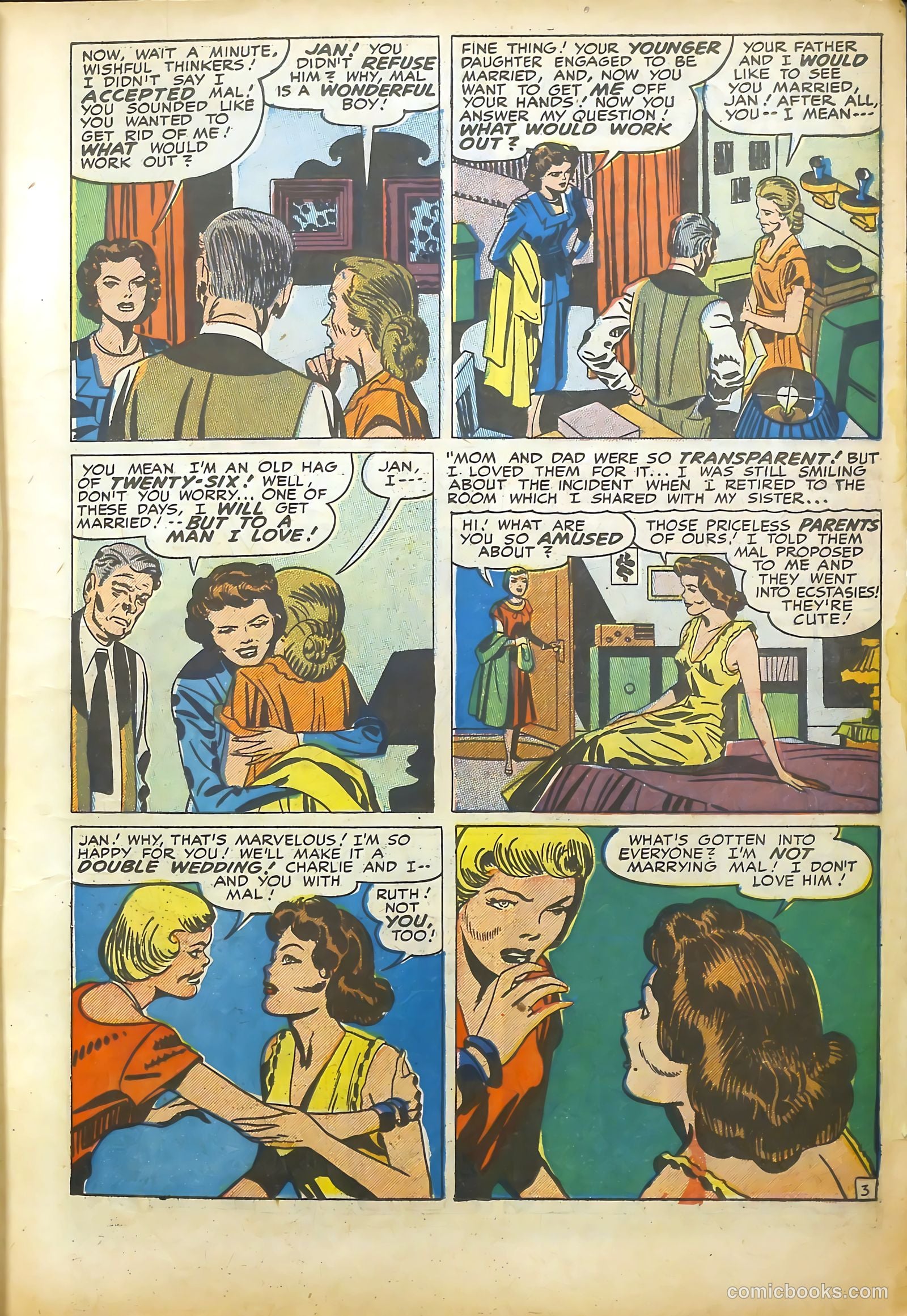 Young Romance #27 (1948) — page 6 of 53