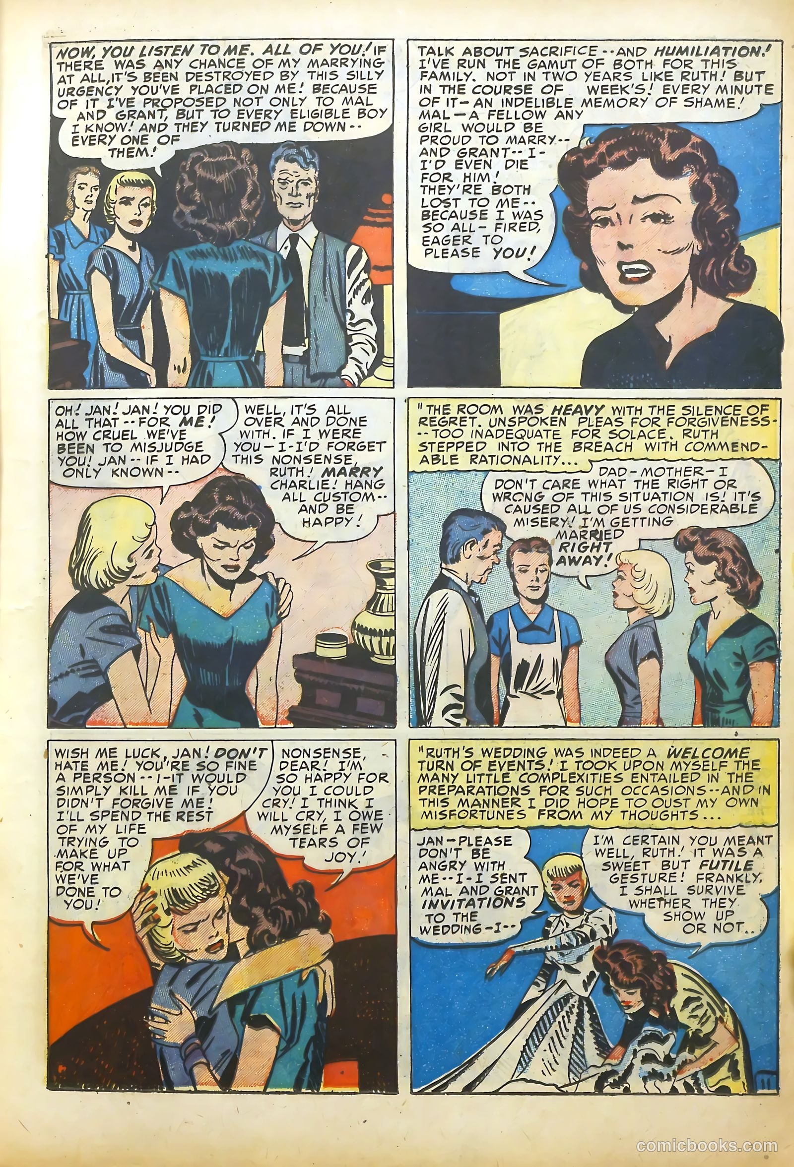 Young Romance #27 (1948) — page 14 of 53