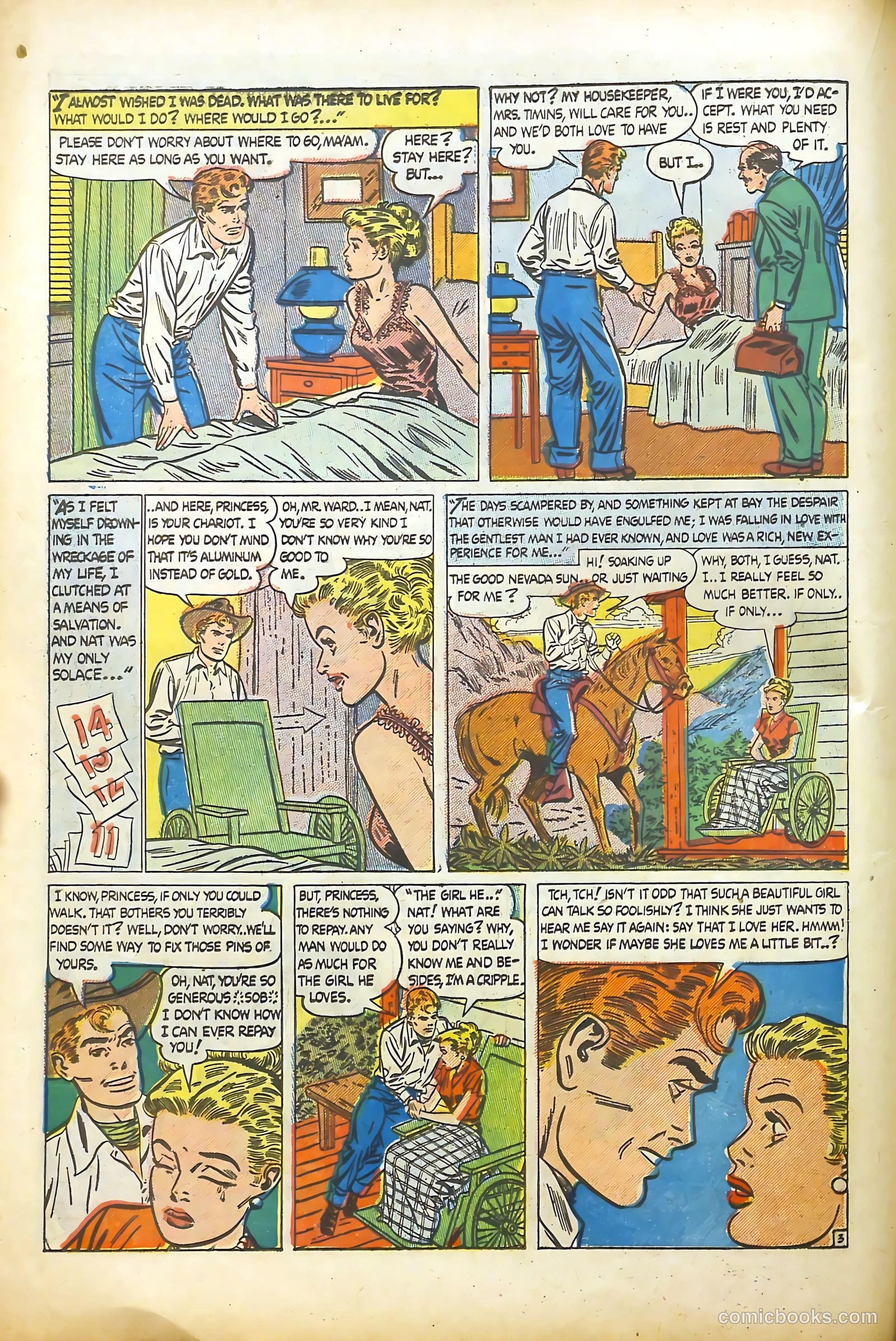 Young Romance #27 (1948) — page 25 of 53