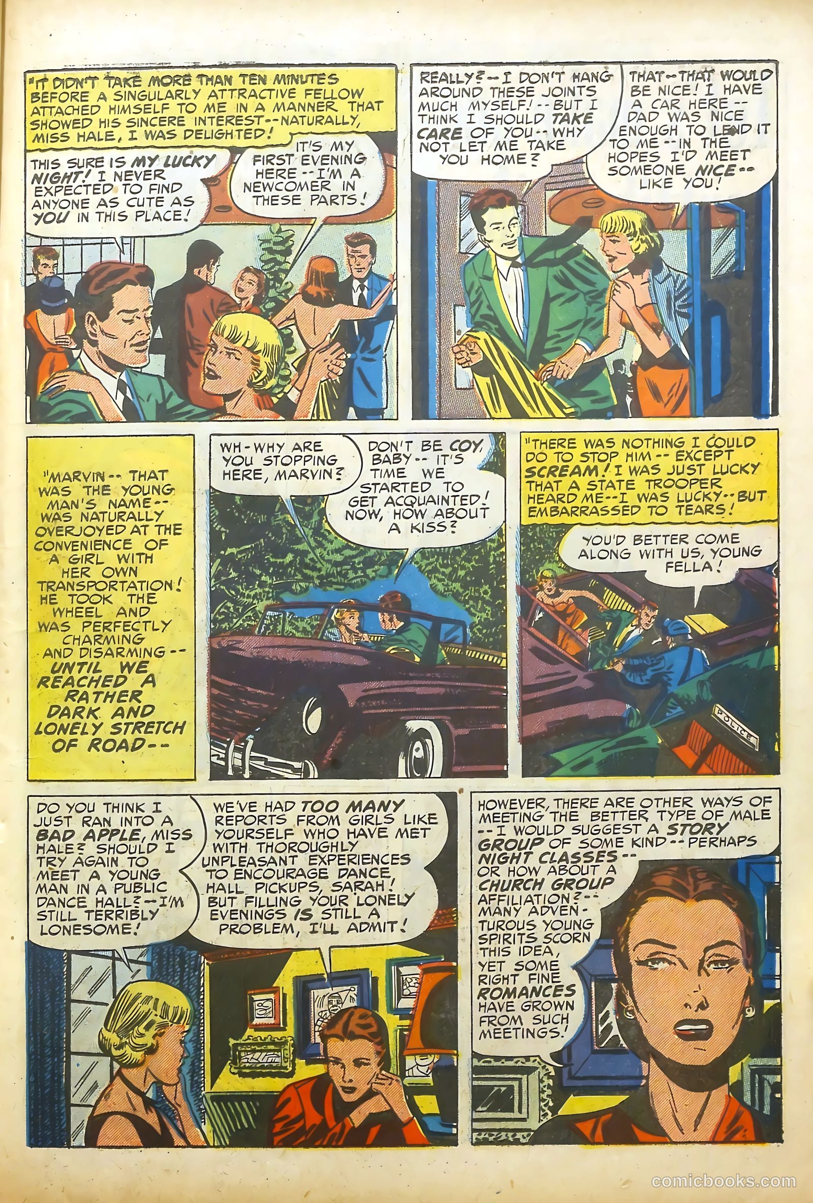 Young Romance #27 (1948) — page 30 of 53