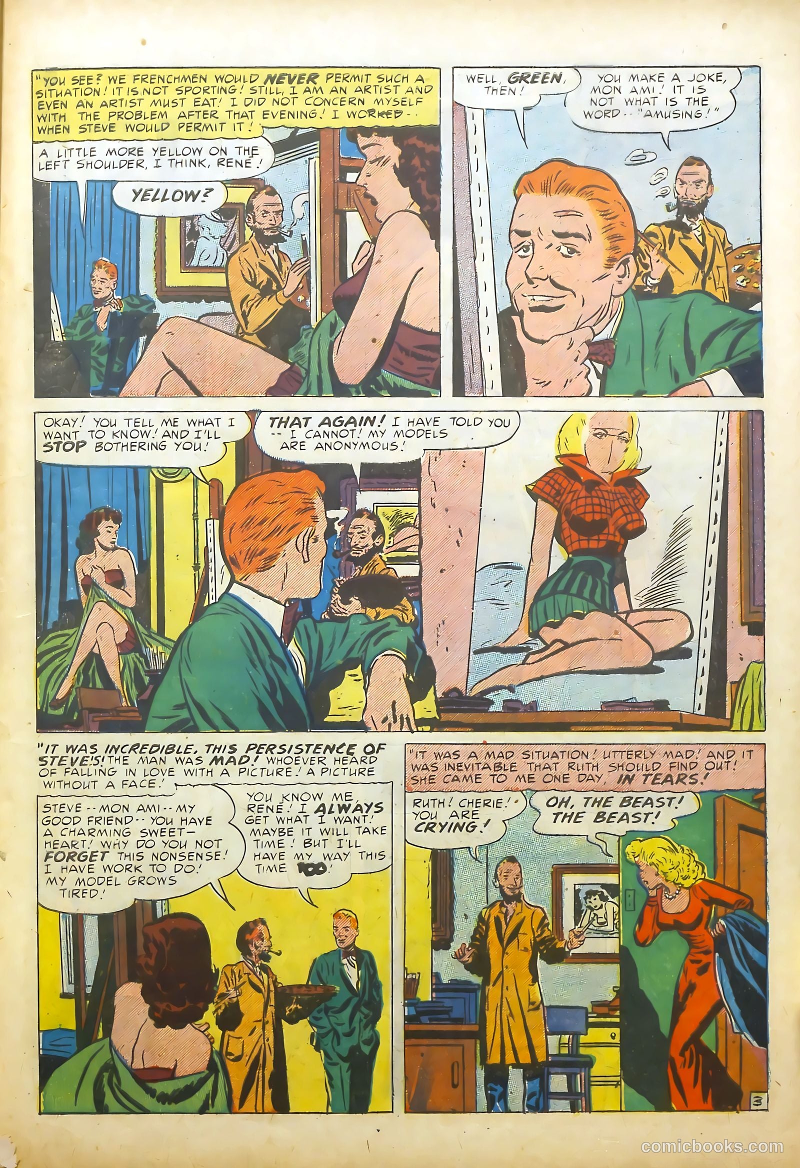 Young Romance #27 (1948) — page 36 of 53