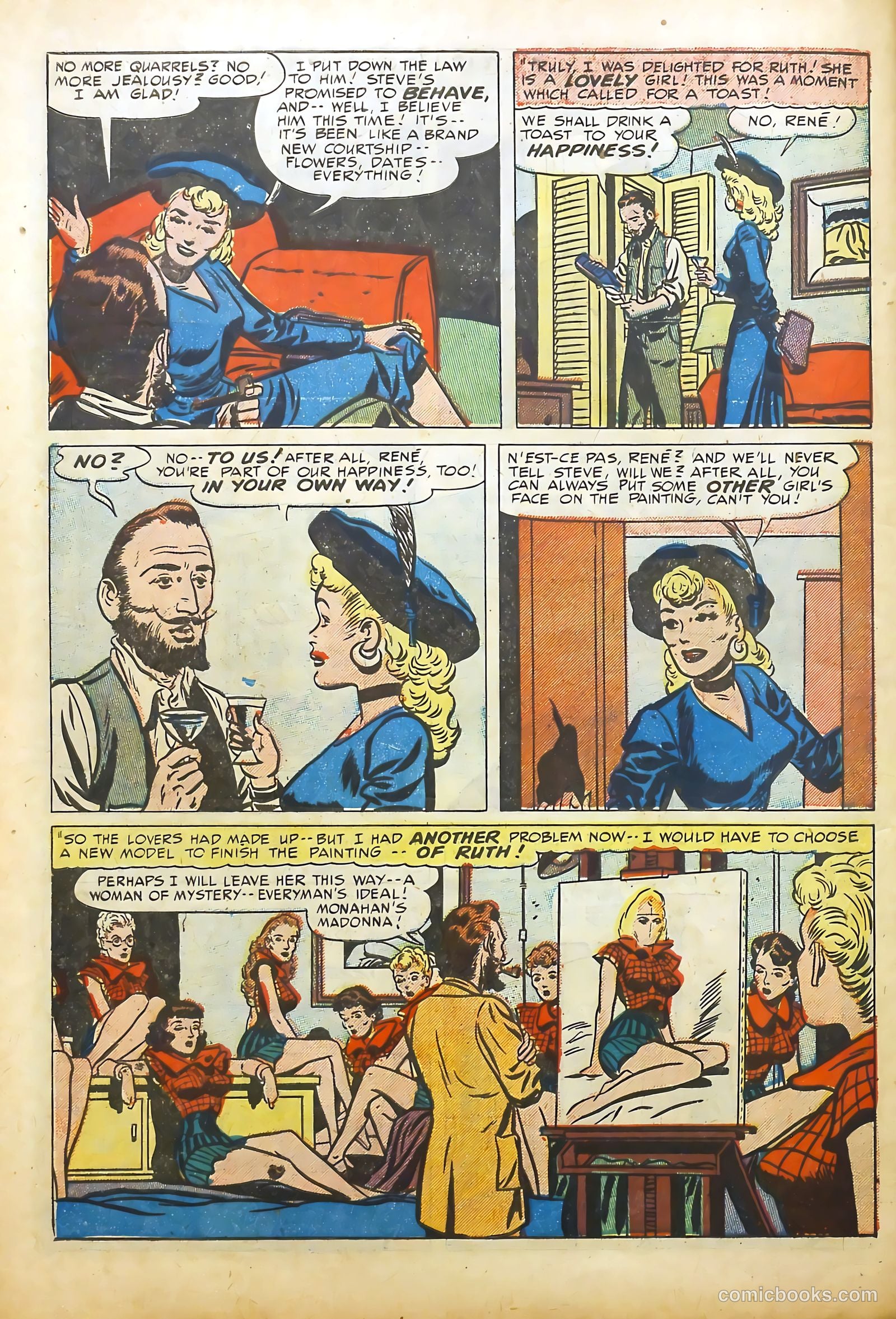 Young Romance #27 (1948) — page 39 of 53
