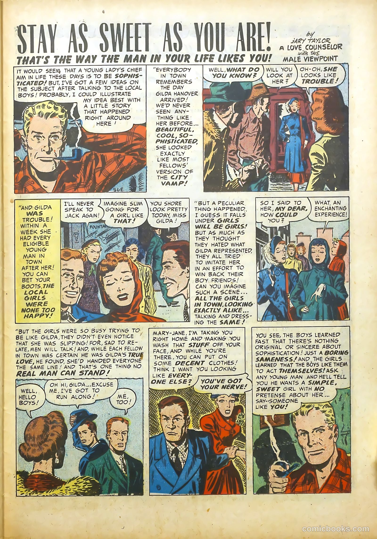 Young Romance #27 (1948) — page 40 of 53