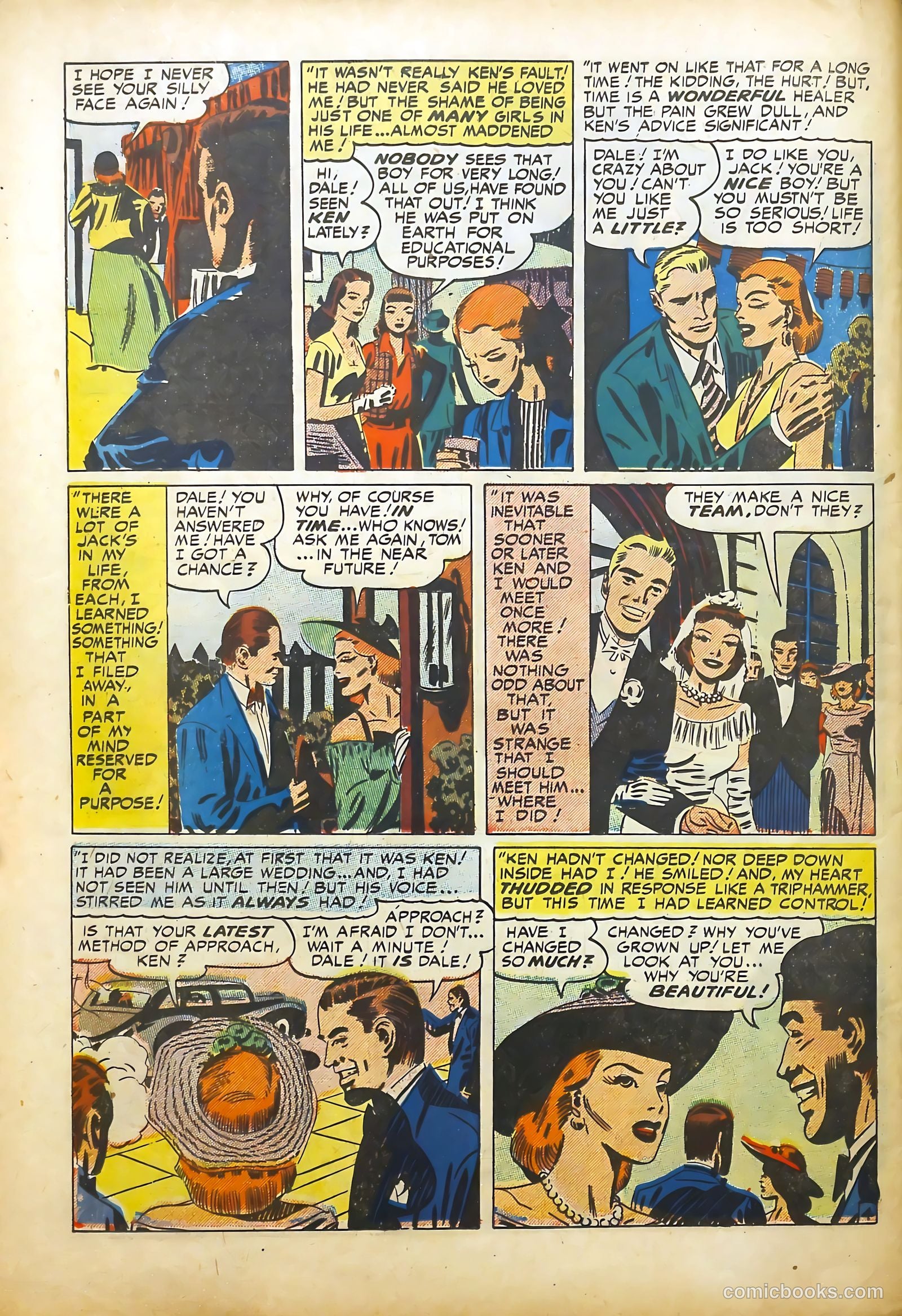 Young Romance #27 (1948) — page 45 of 53