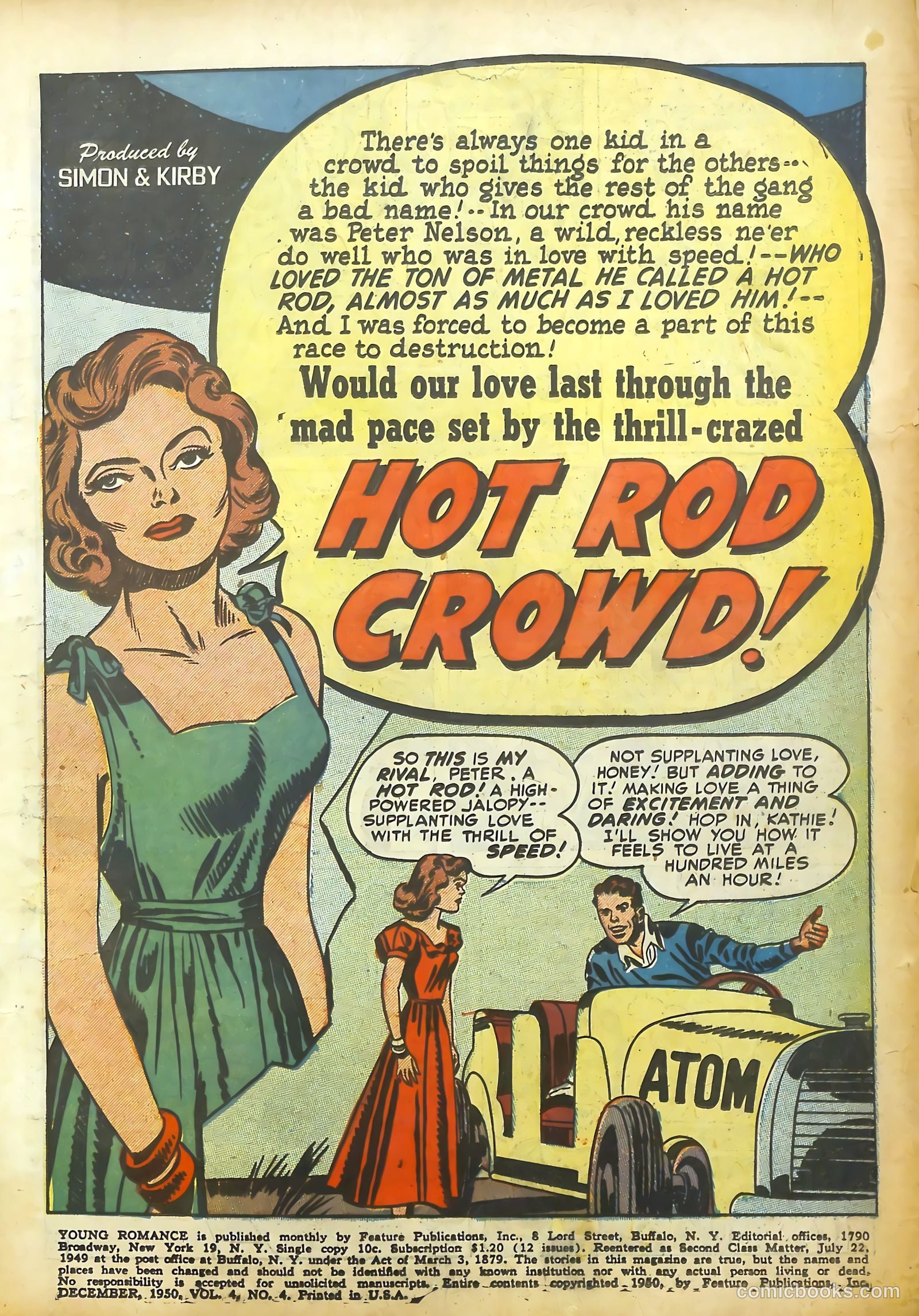 Young Romance #28 (1941) — page 4 of 53