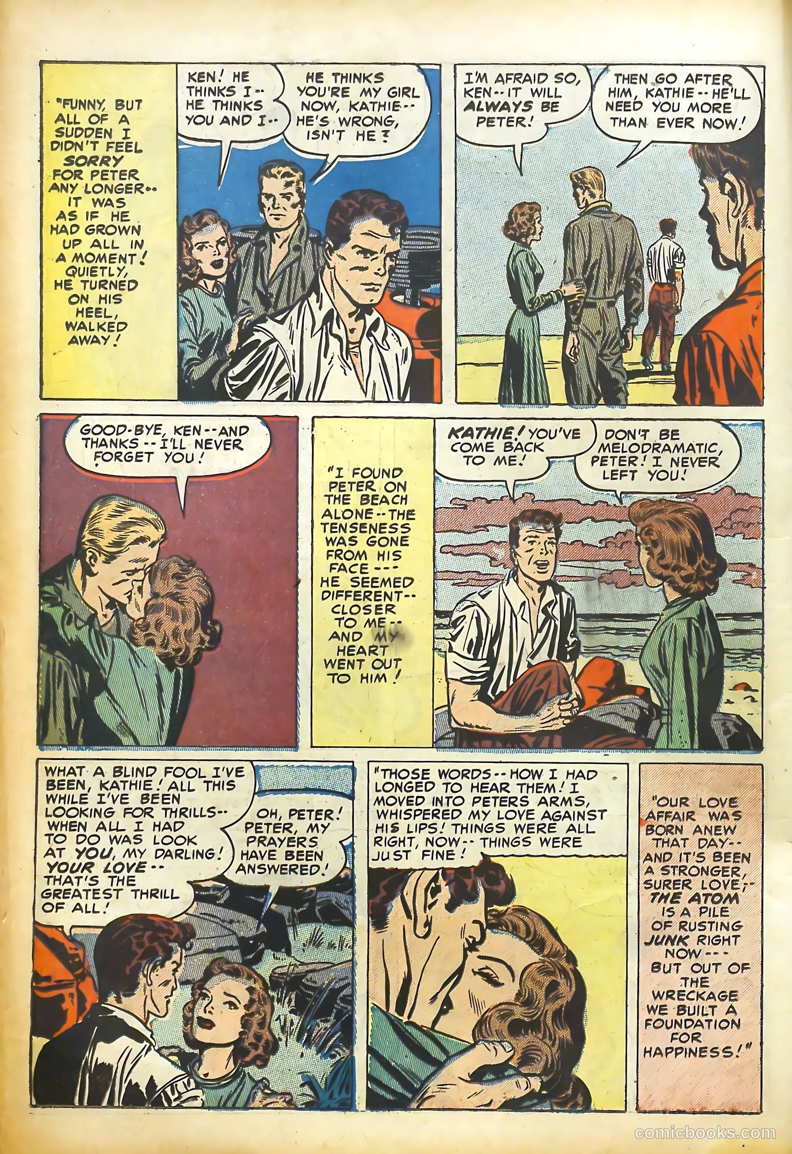 Young Romance #28 (1941) — page 15 of 53