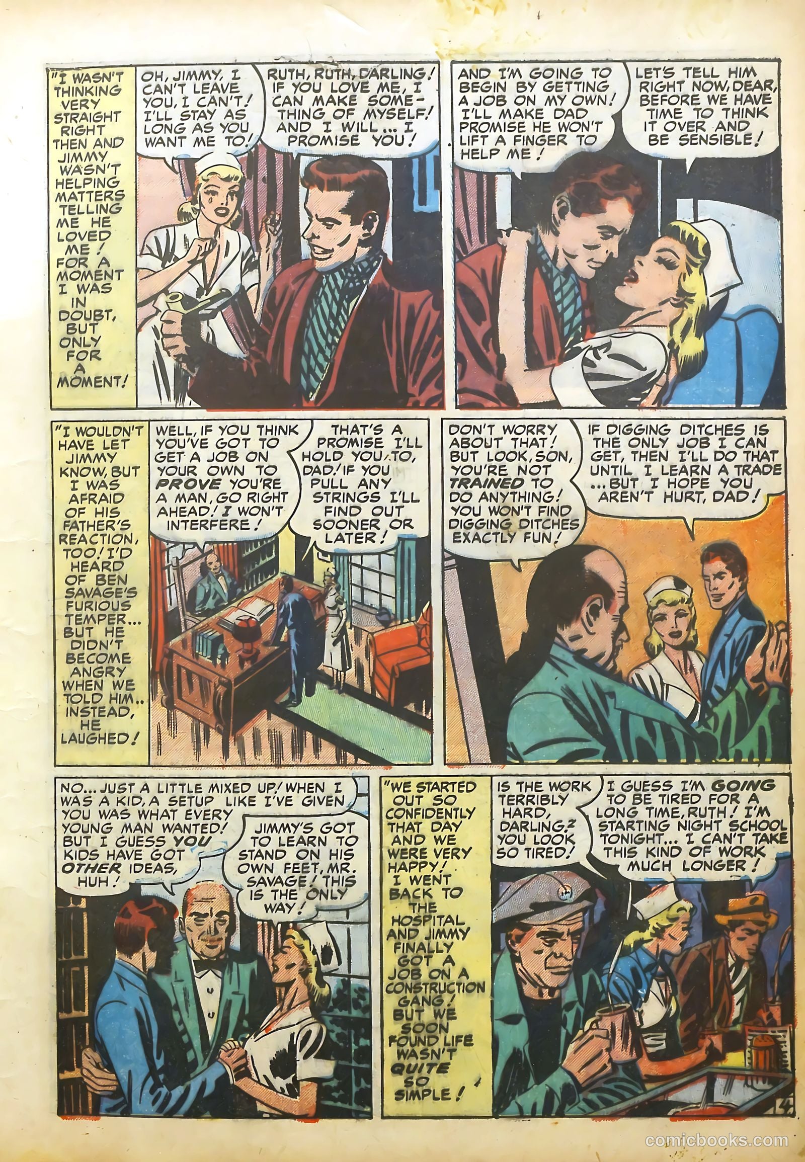 Young Romance #28 (1941) — page 20 of 53