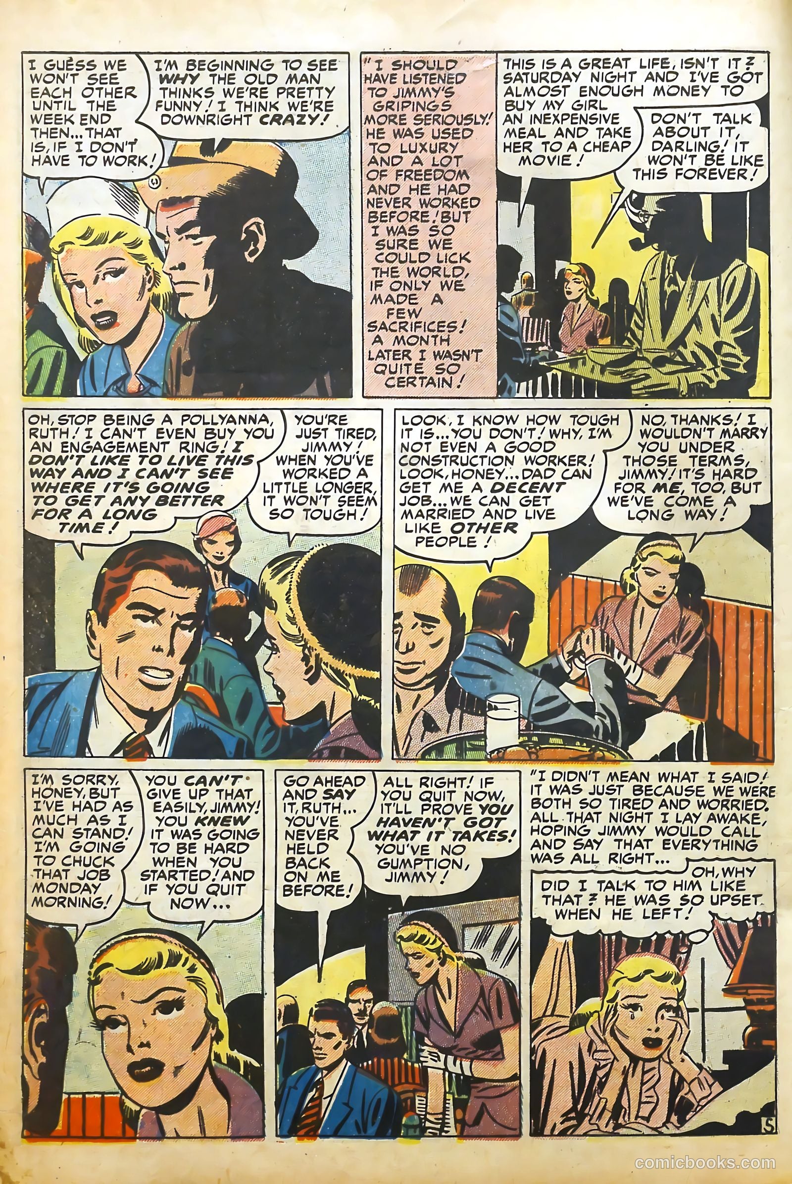 Young Romance #28 (1941) — page 21 of 53