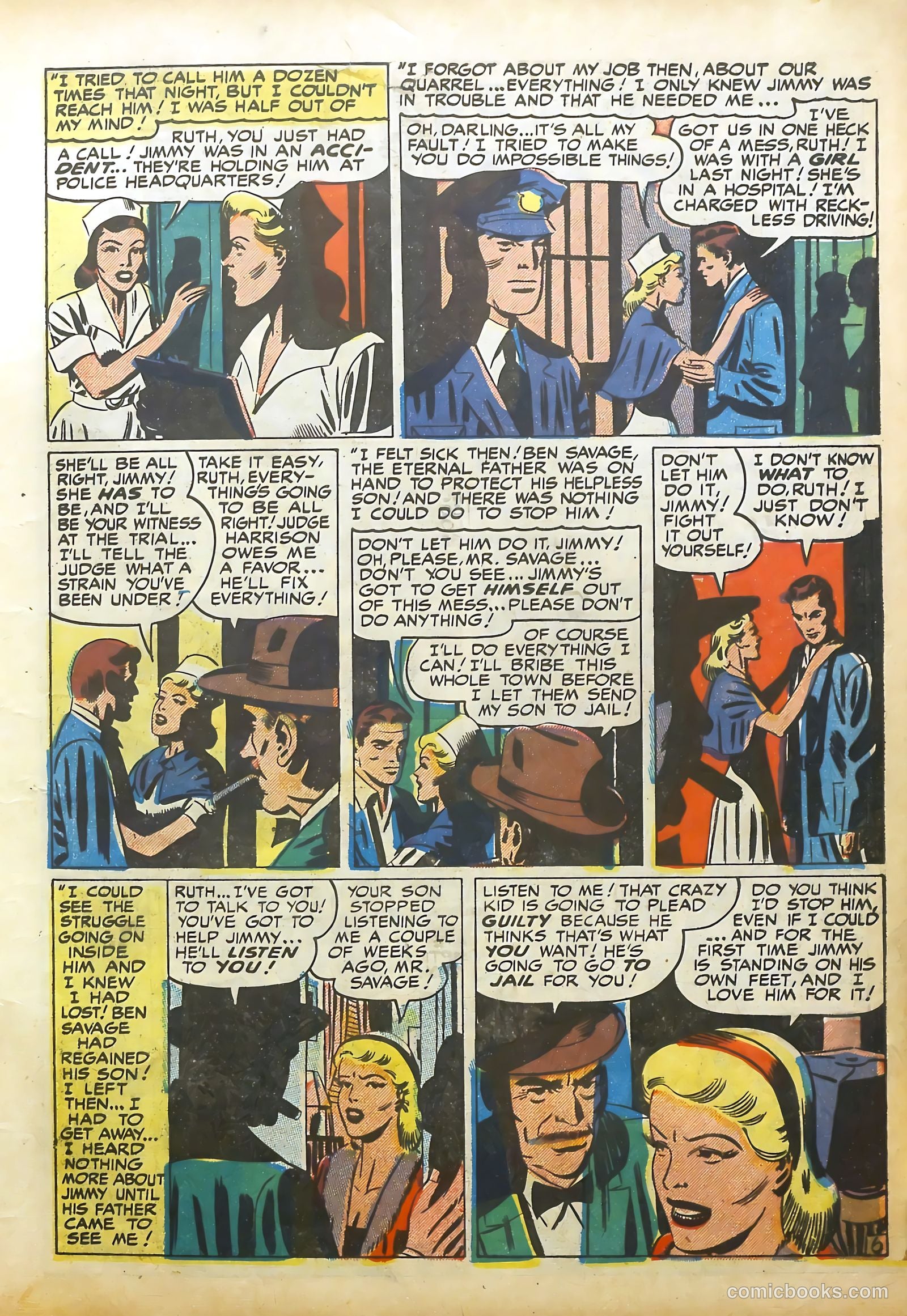 Young Romance #28 (1941) — page 22 of 53