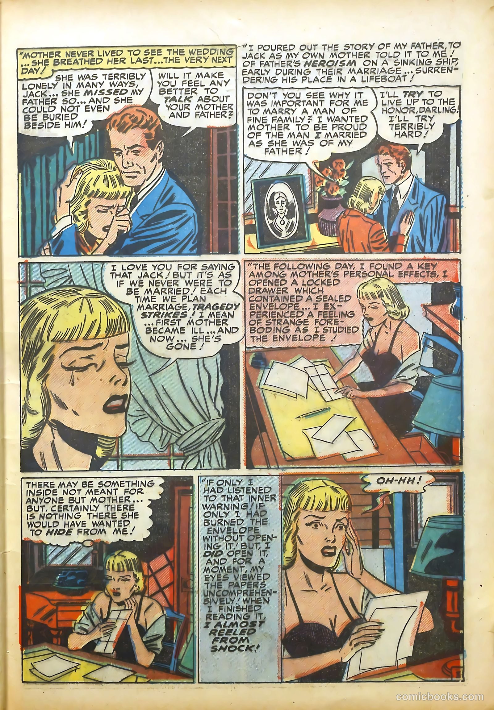 Young Romance #28 (1941) — page 44 of 53