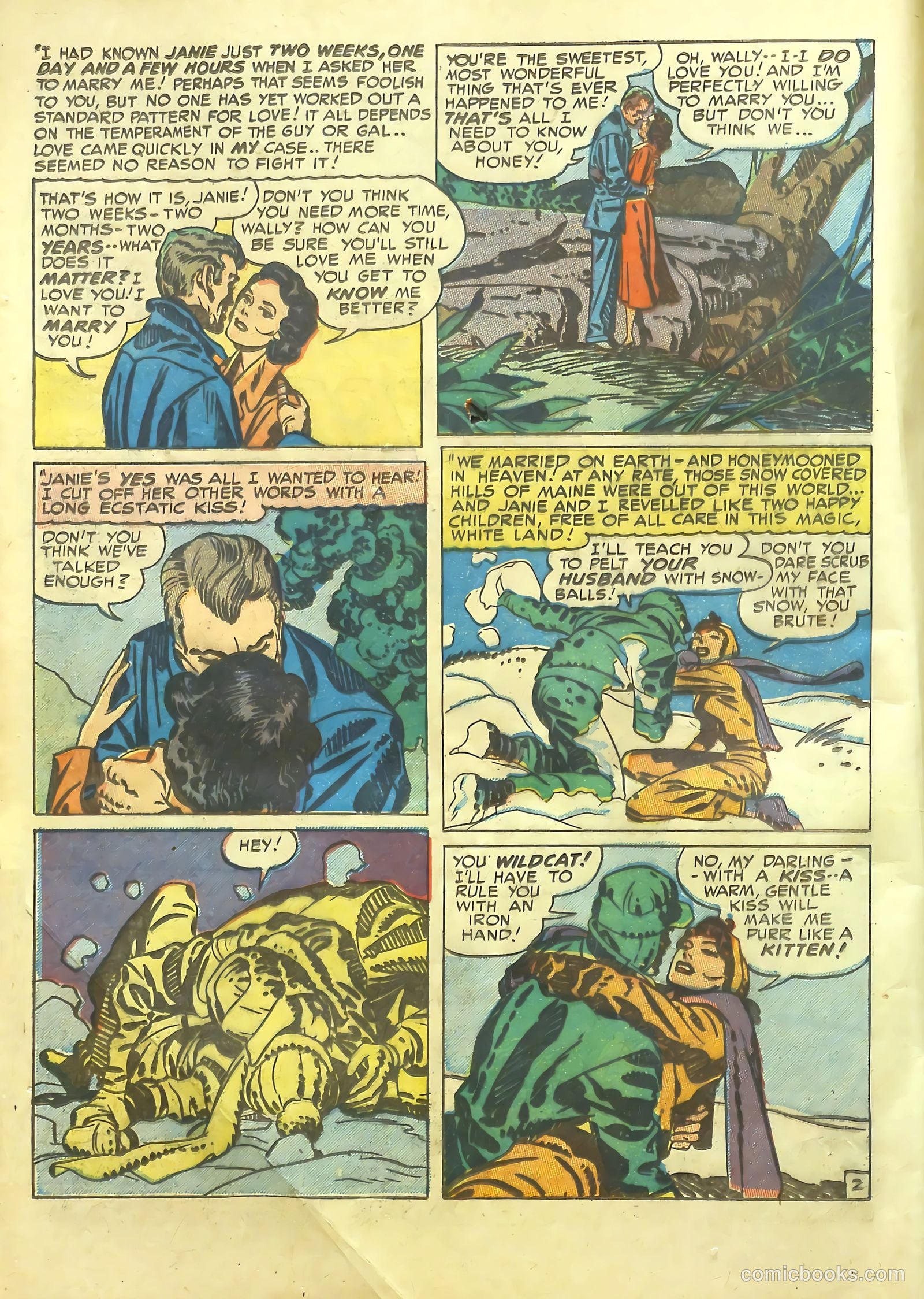 Young Romance #29 (1951) — page 4 of 52