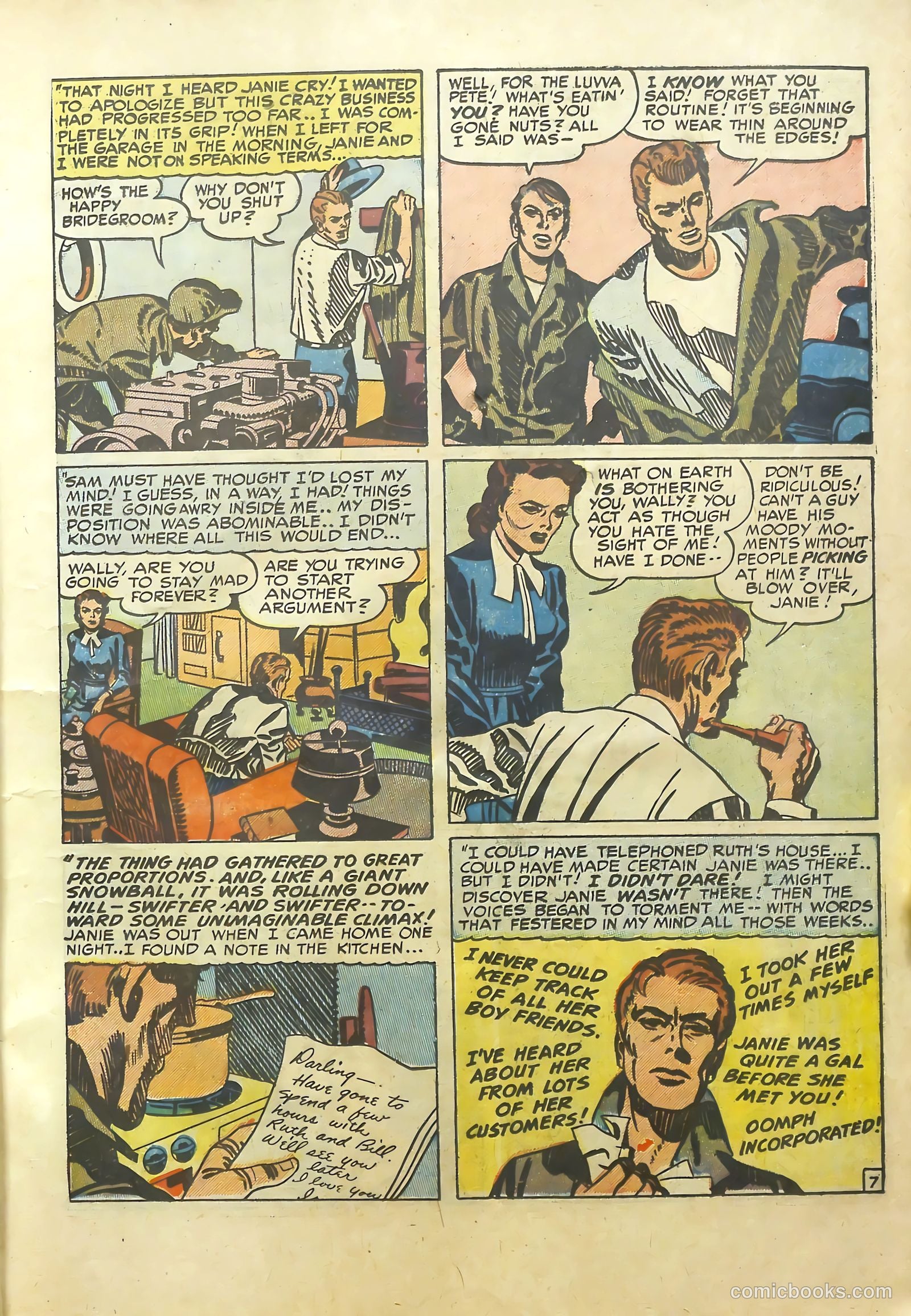 Young Romance #29 (1951) — page 9 of 52