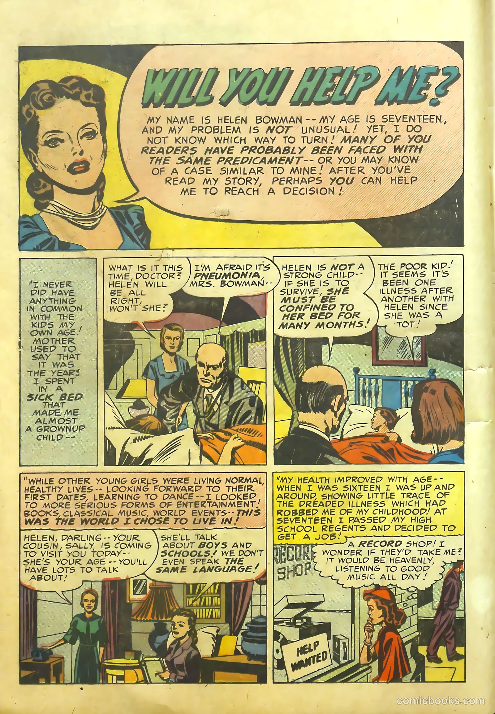 Young Romance #29 (1951) — page 14 of 52