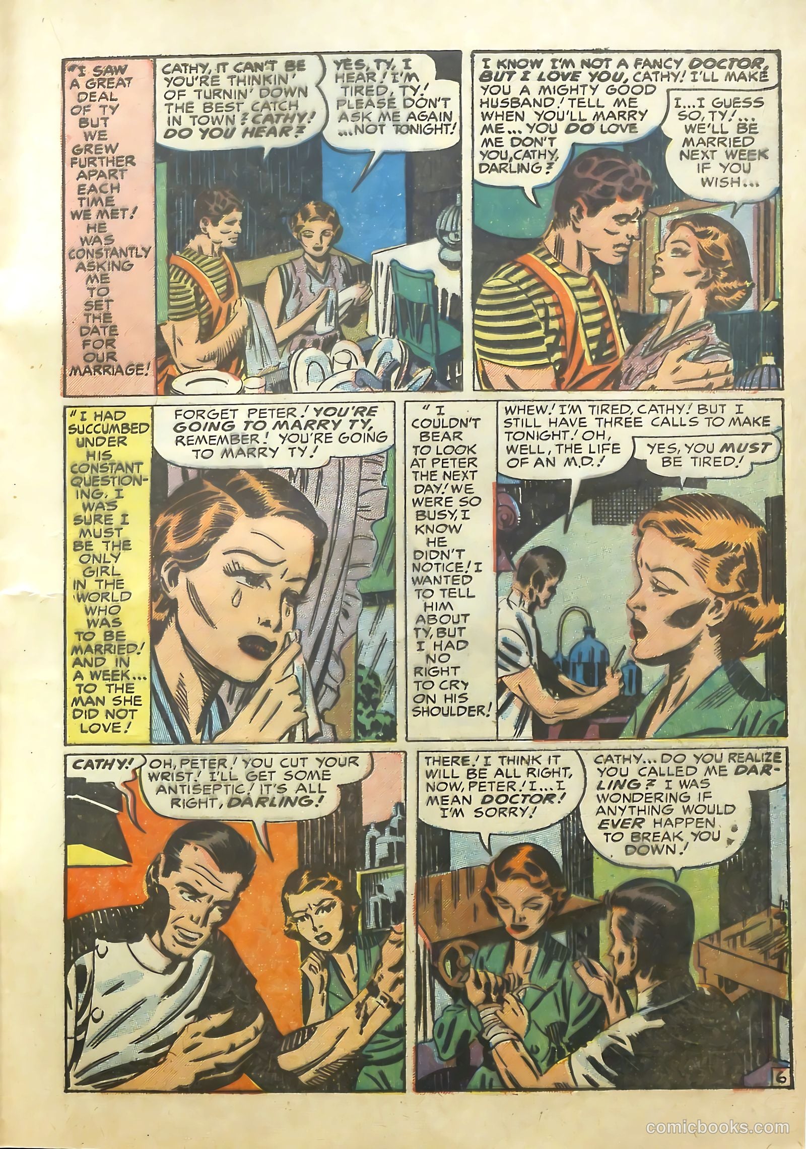 Young Romance #29 (1951) — page 23 of 52