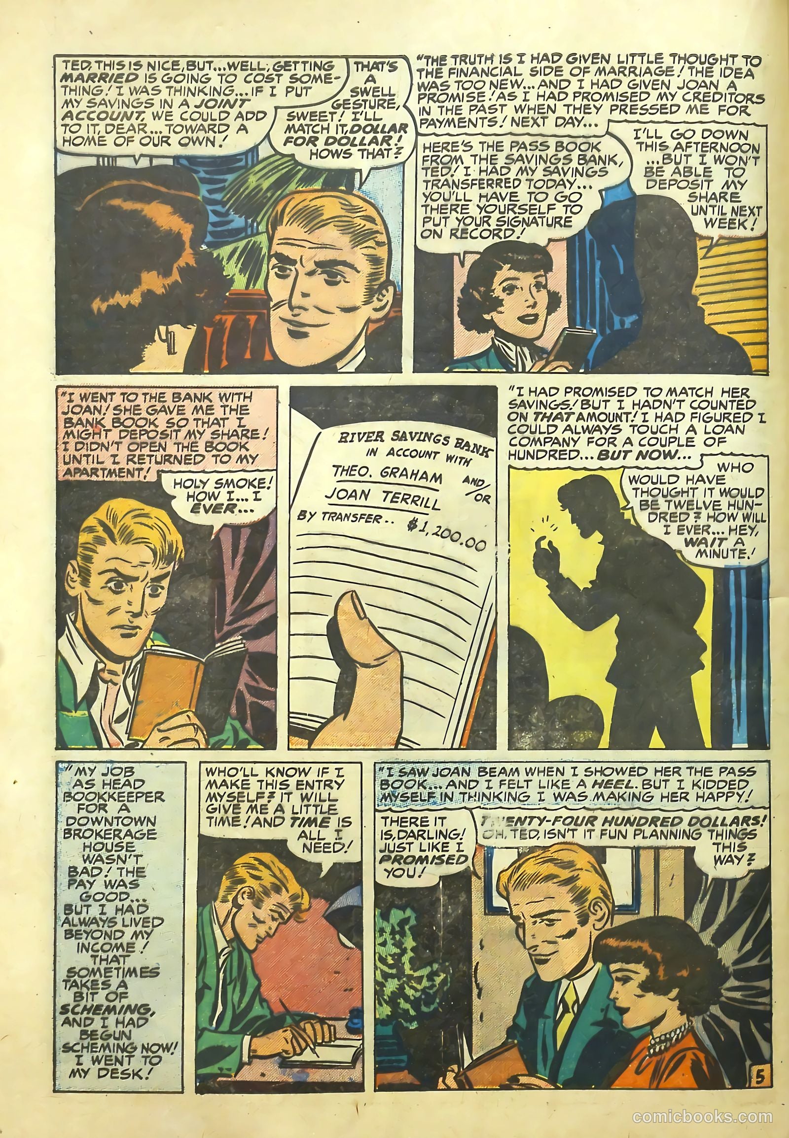 Young Romance #29 (1951) — page 34 of 52