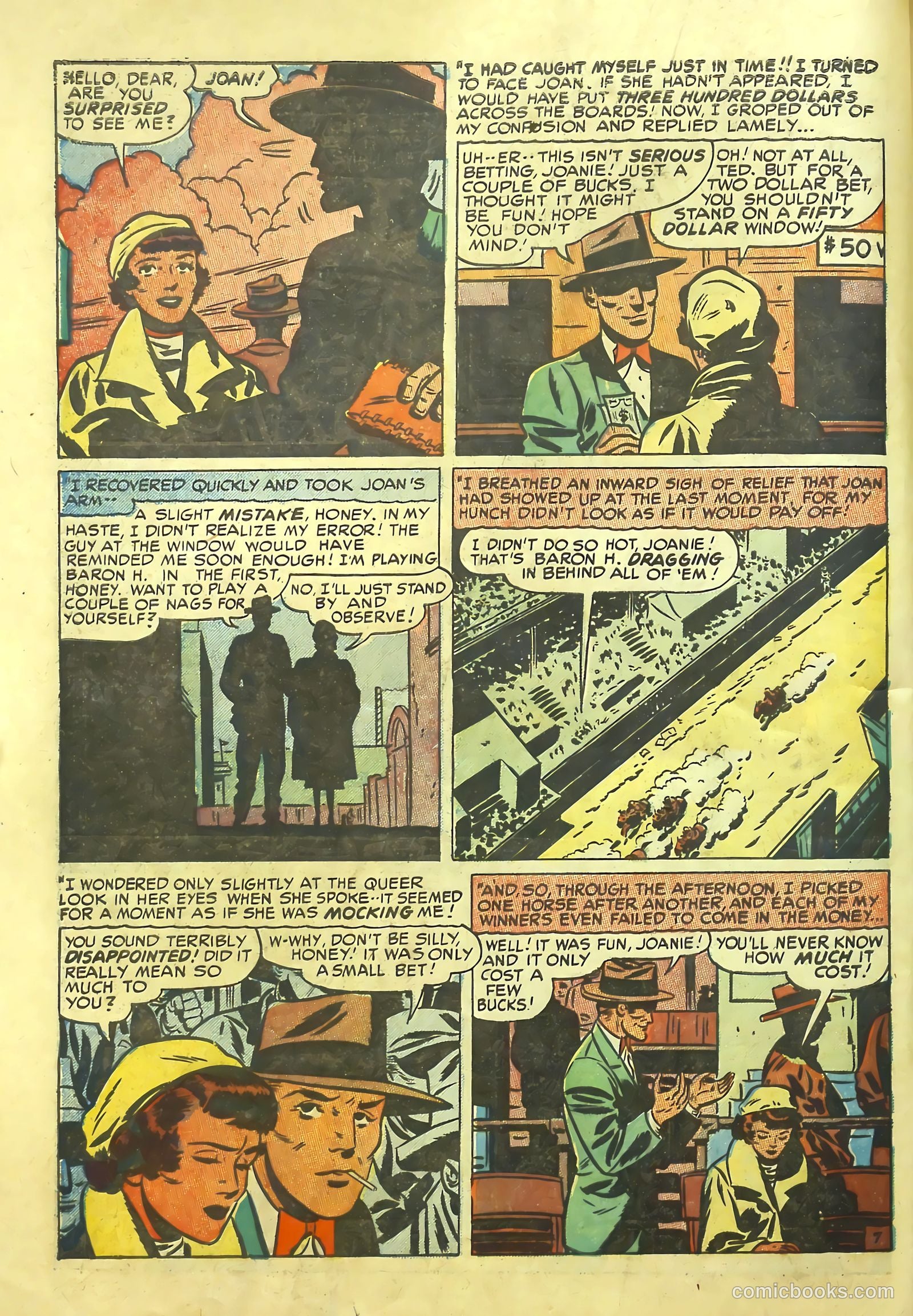 Young Romance #29 (1951) — page 36 of 52