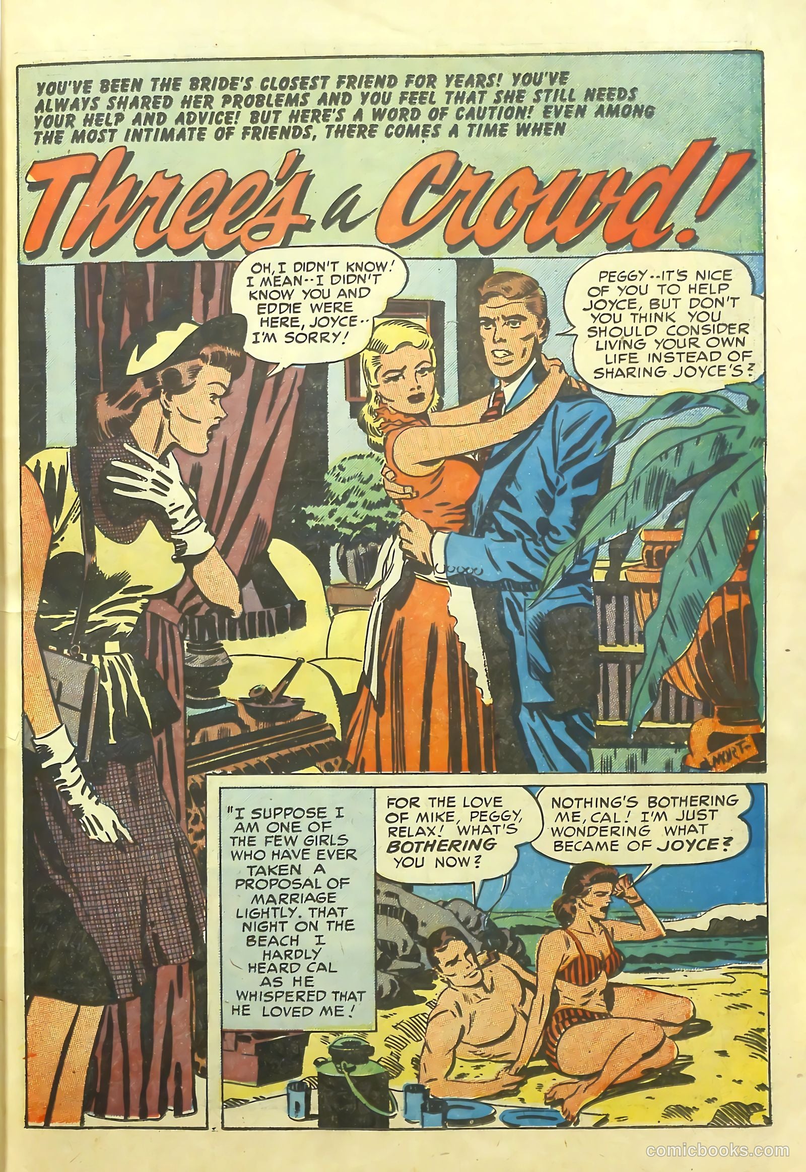 Young Romance #29 (1951) — page 41 of 52