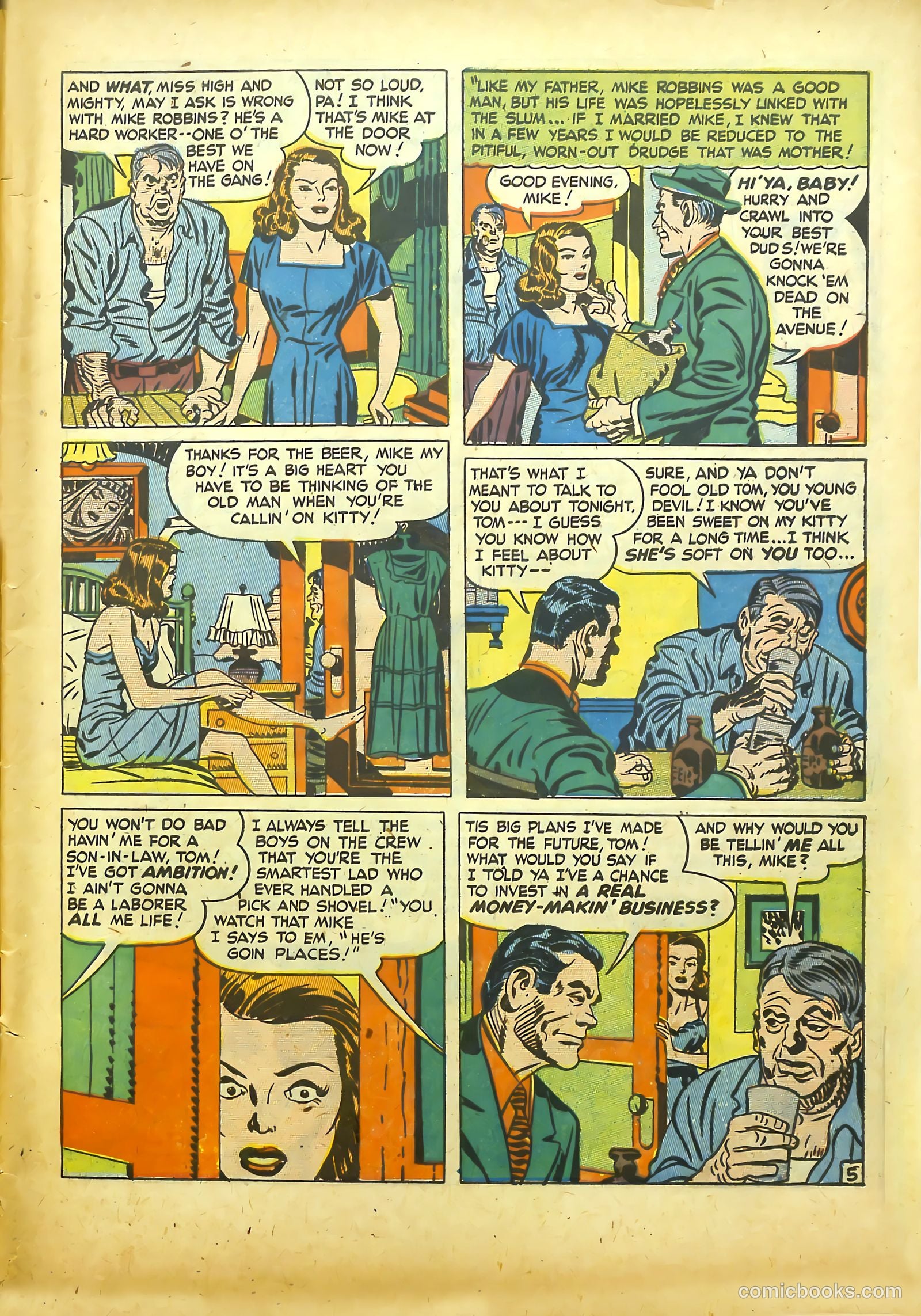Young Romance #3 (1948) — page 7 of 52