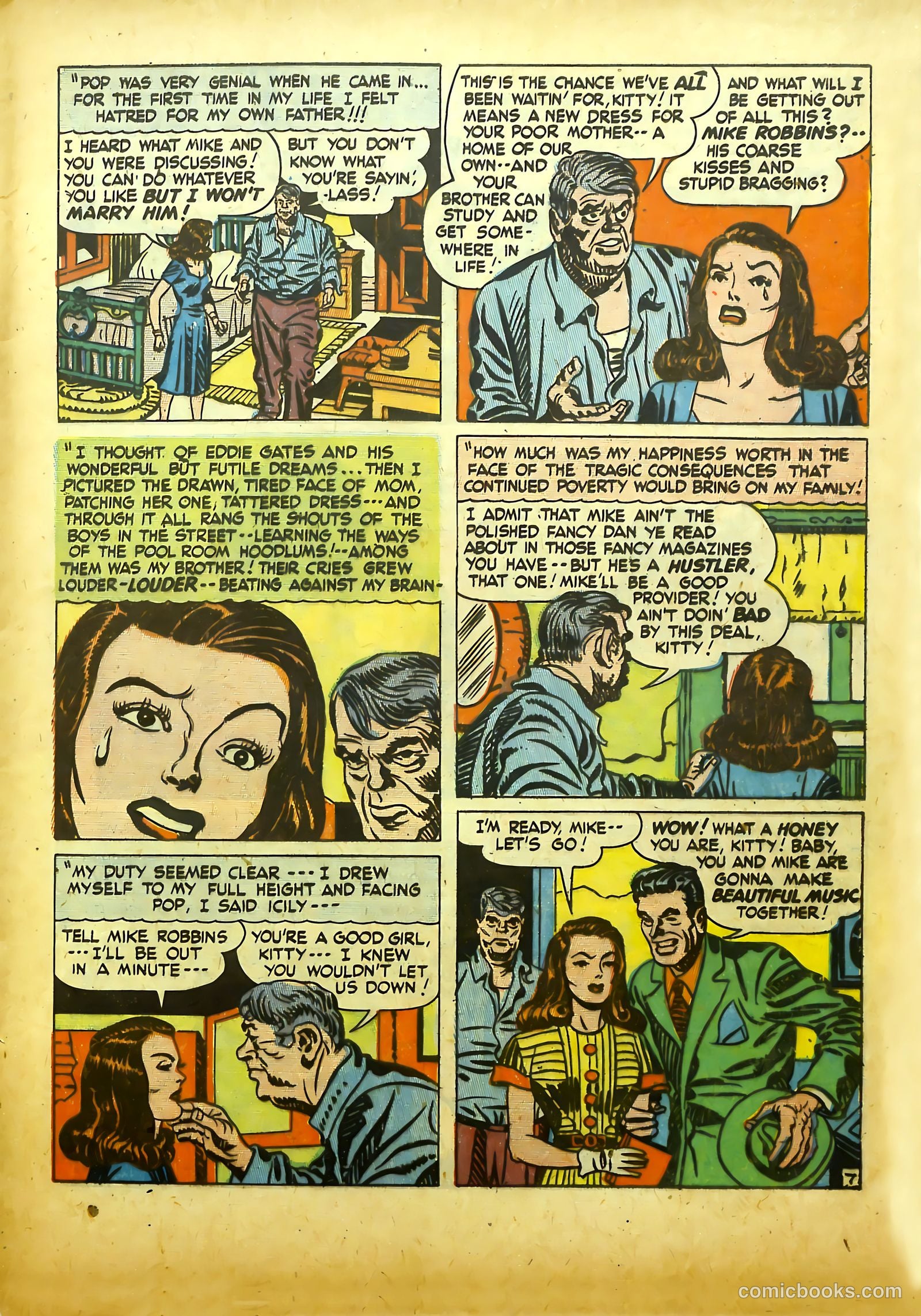 Young Romance #3 (1948) — page 9 of 52