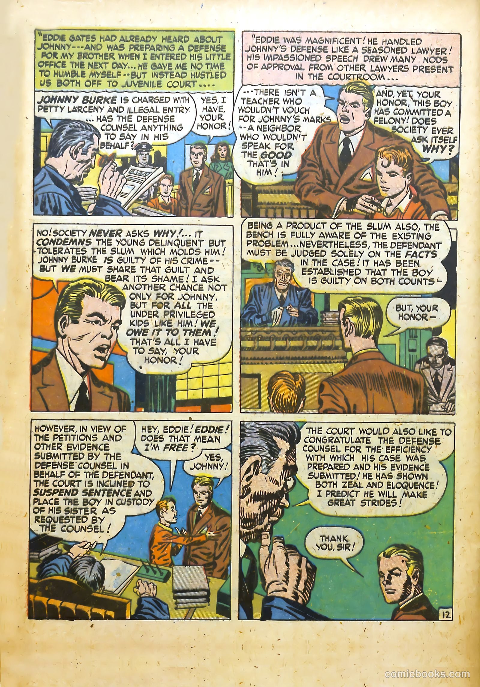 Young Romance #3 (1948) — page 14 of 52