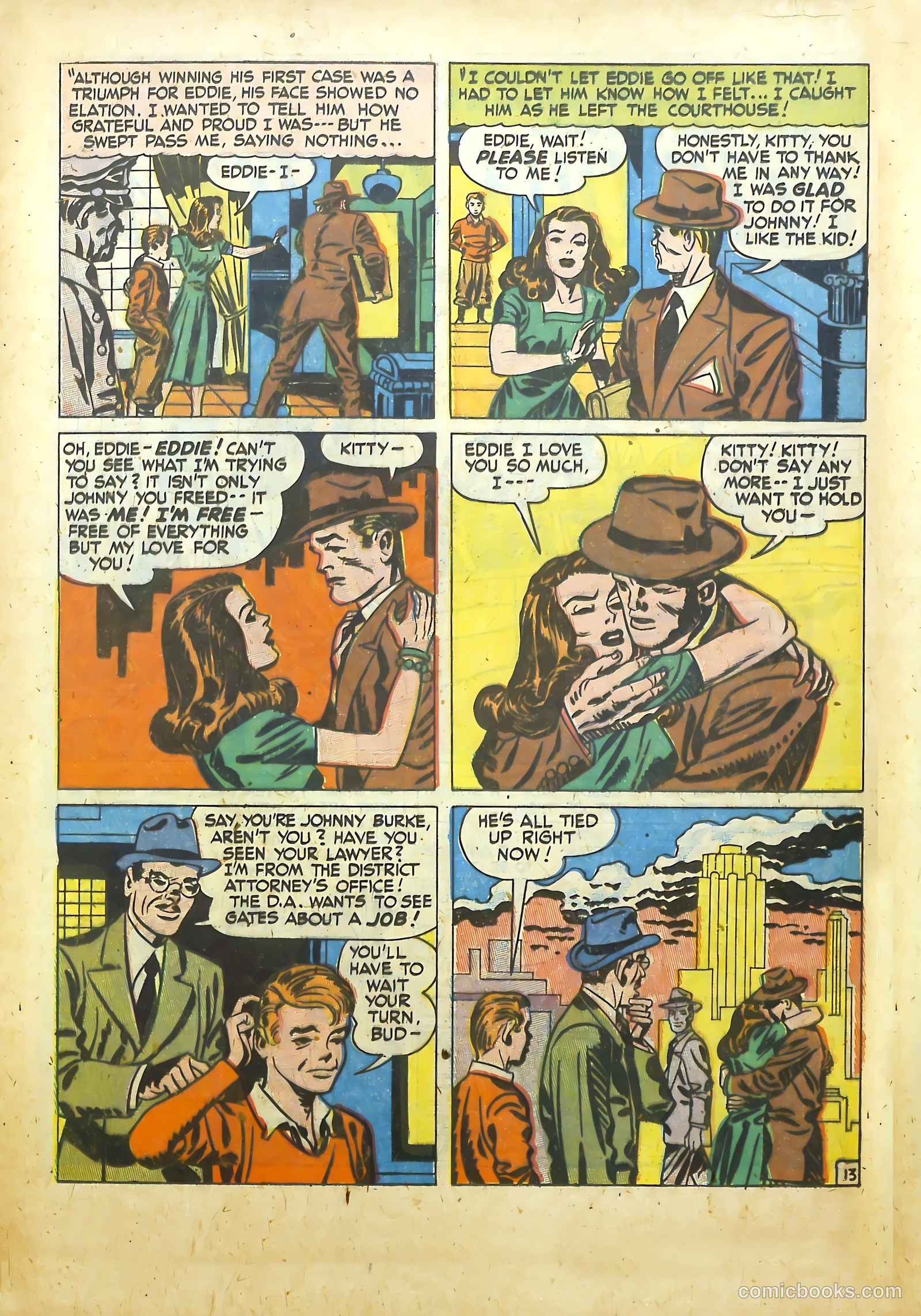 Young Romance #3 (1948) — page 15 of 52