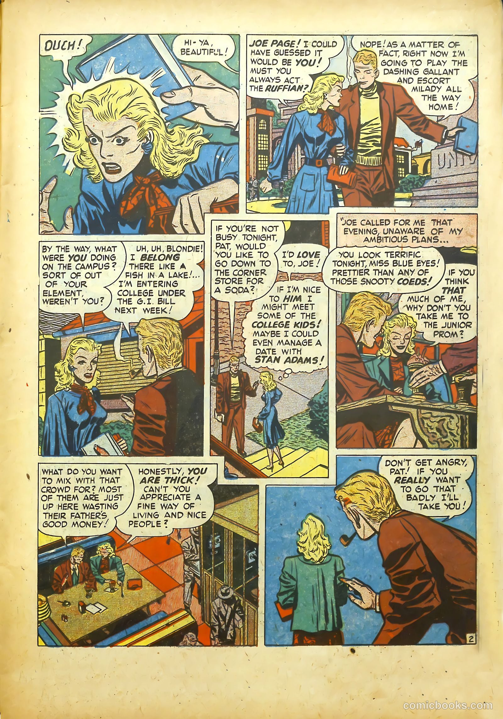 Young Romance #3 (1948) — page 17 of 52