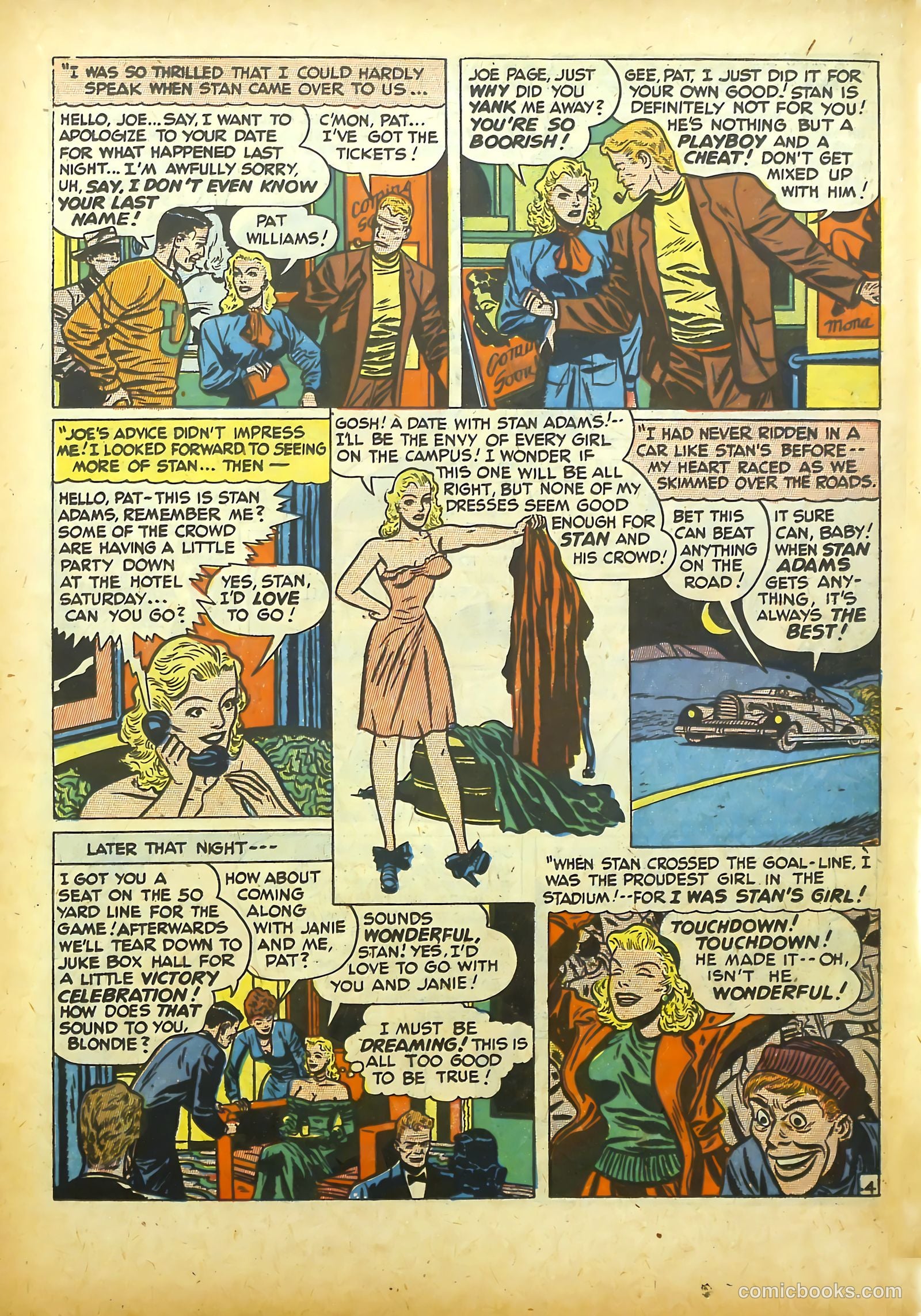 Young Romance #3 (1948) — page 19 of 52