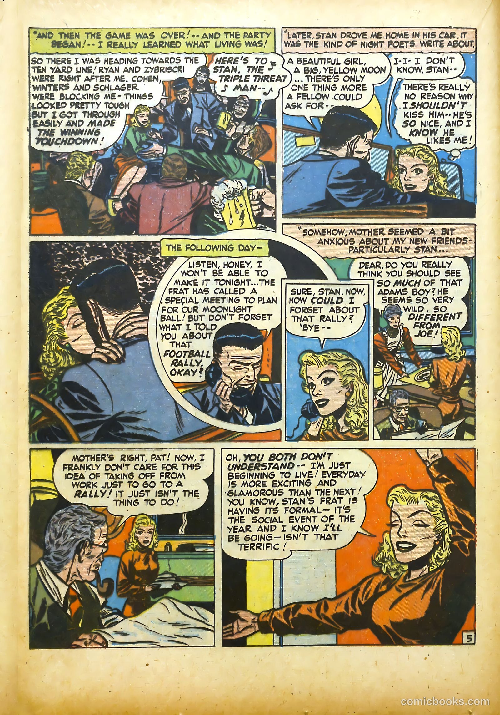 Young Romance #3 (1948) — page 20 of 52