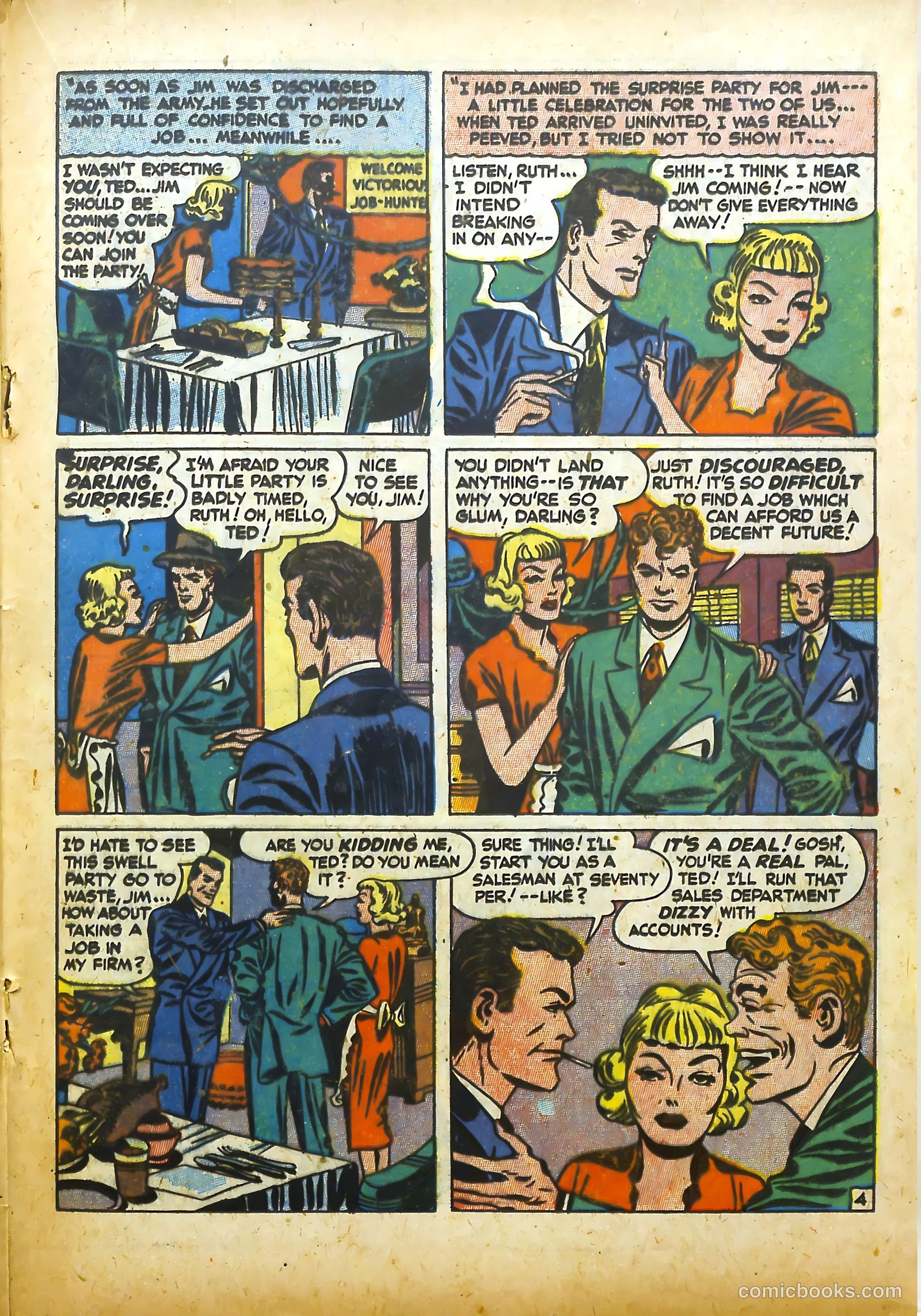 Young Romance #3 (1948) — page 27 of 52