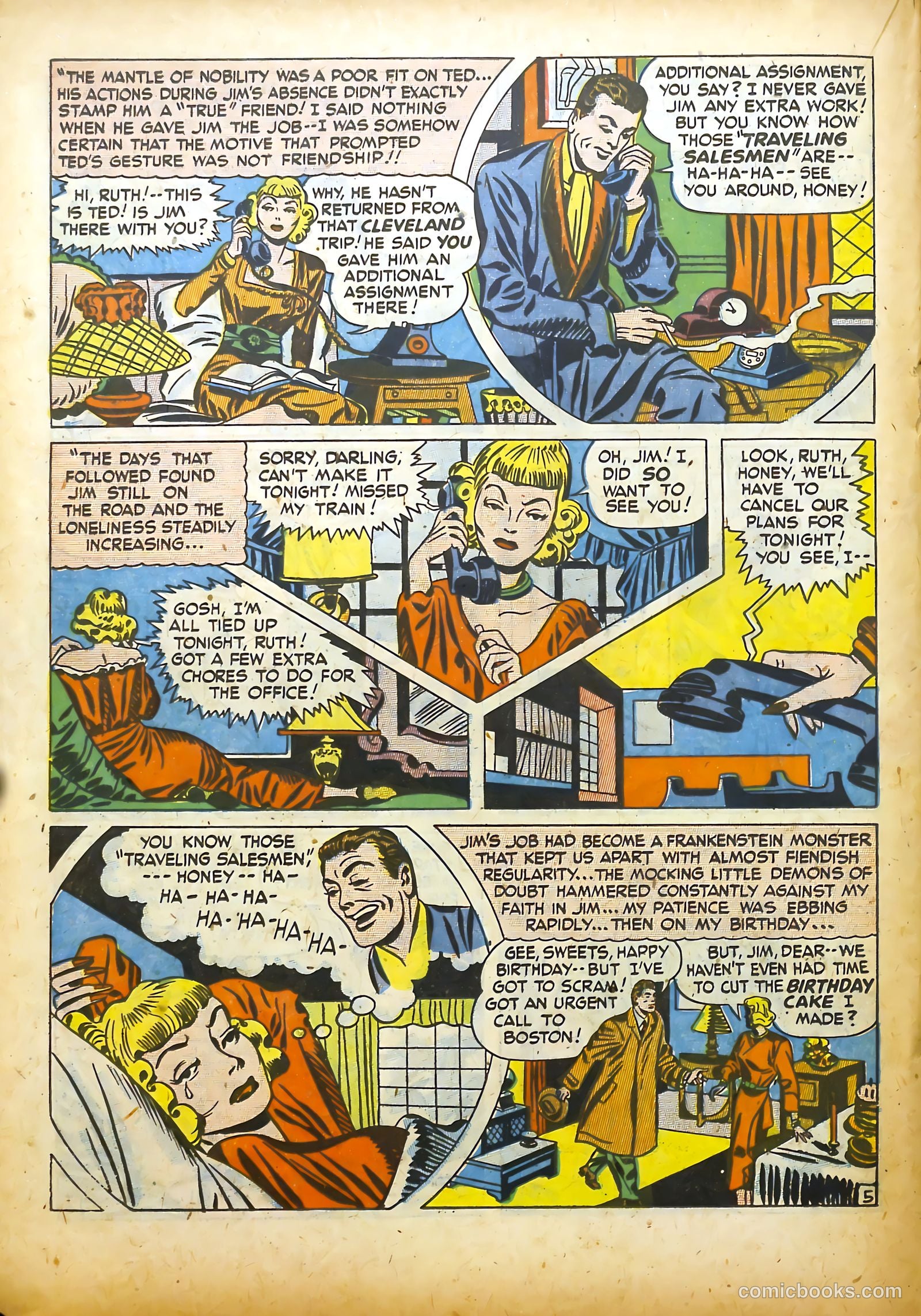 Young Romance #3 (1948) — page 28 of 52