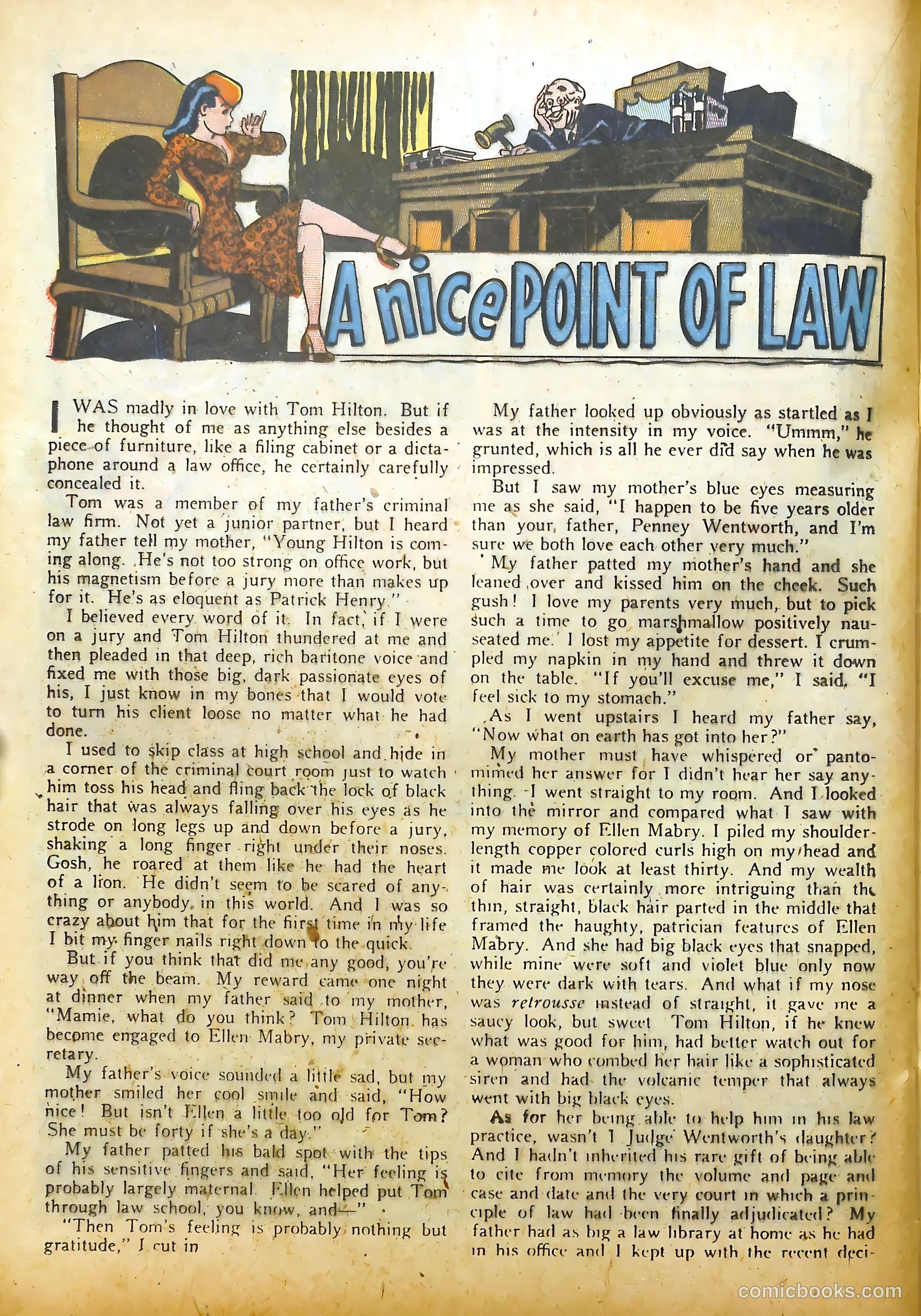 Young Romance #3 (1948) — page 32 of 52