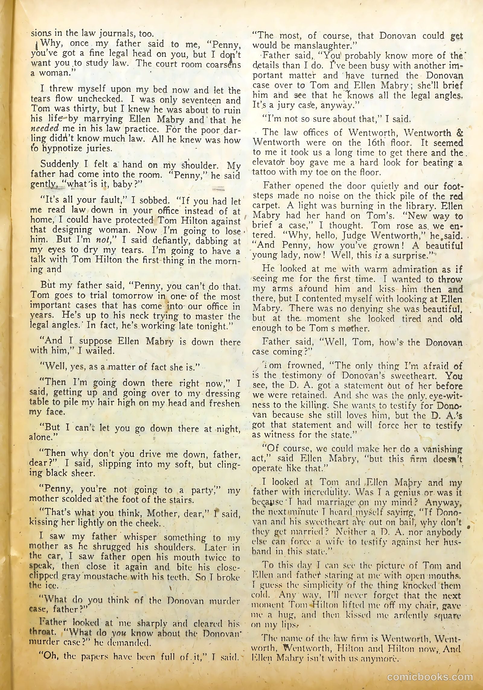 Young Romance #3 (1948) — page 33 of 52