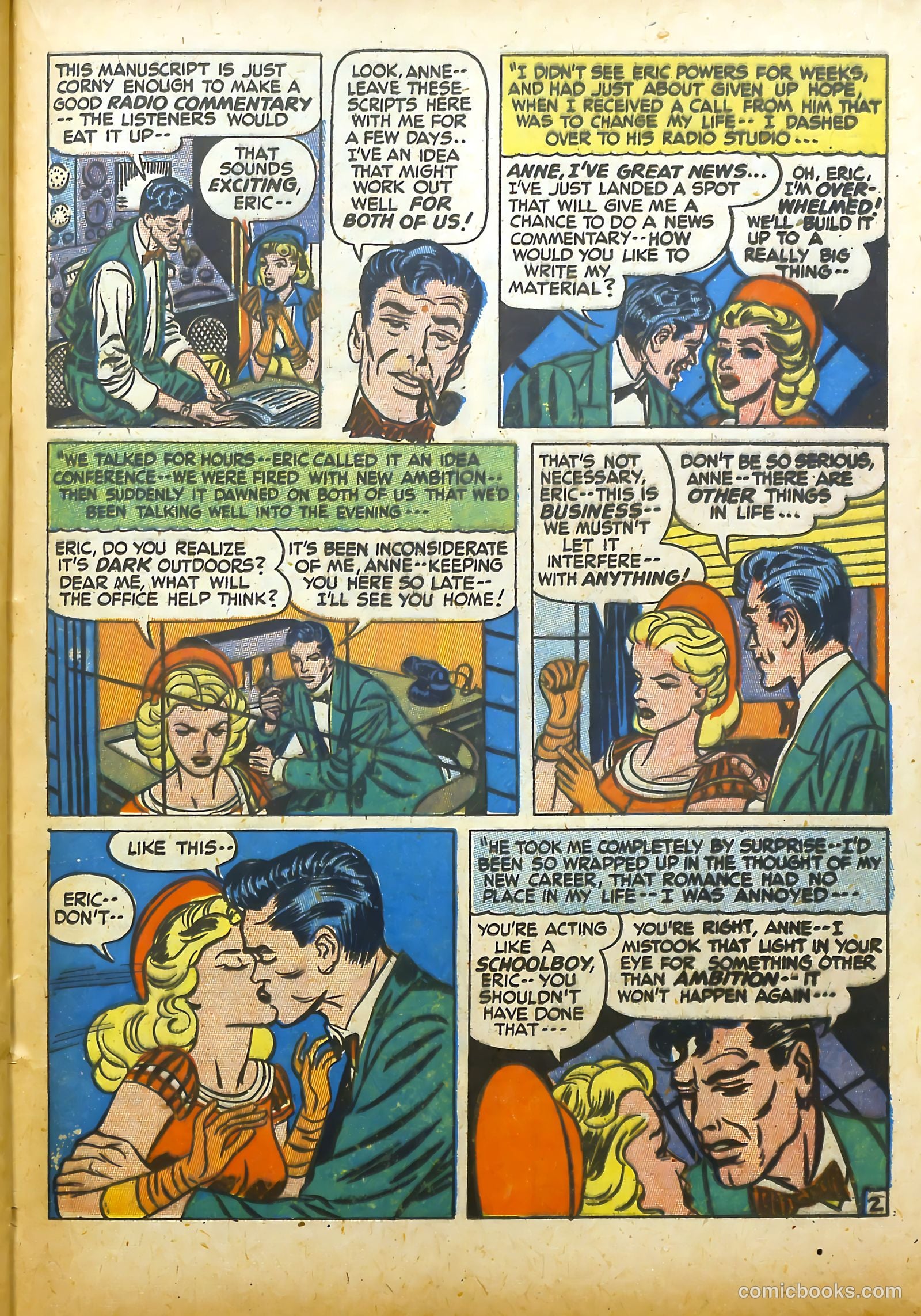 Young Romance #3 (1948) — page 35 of 52
