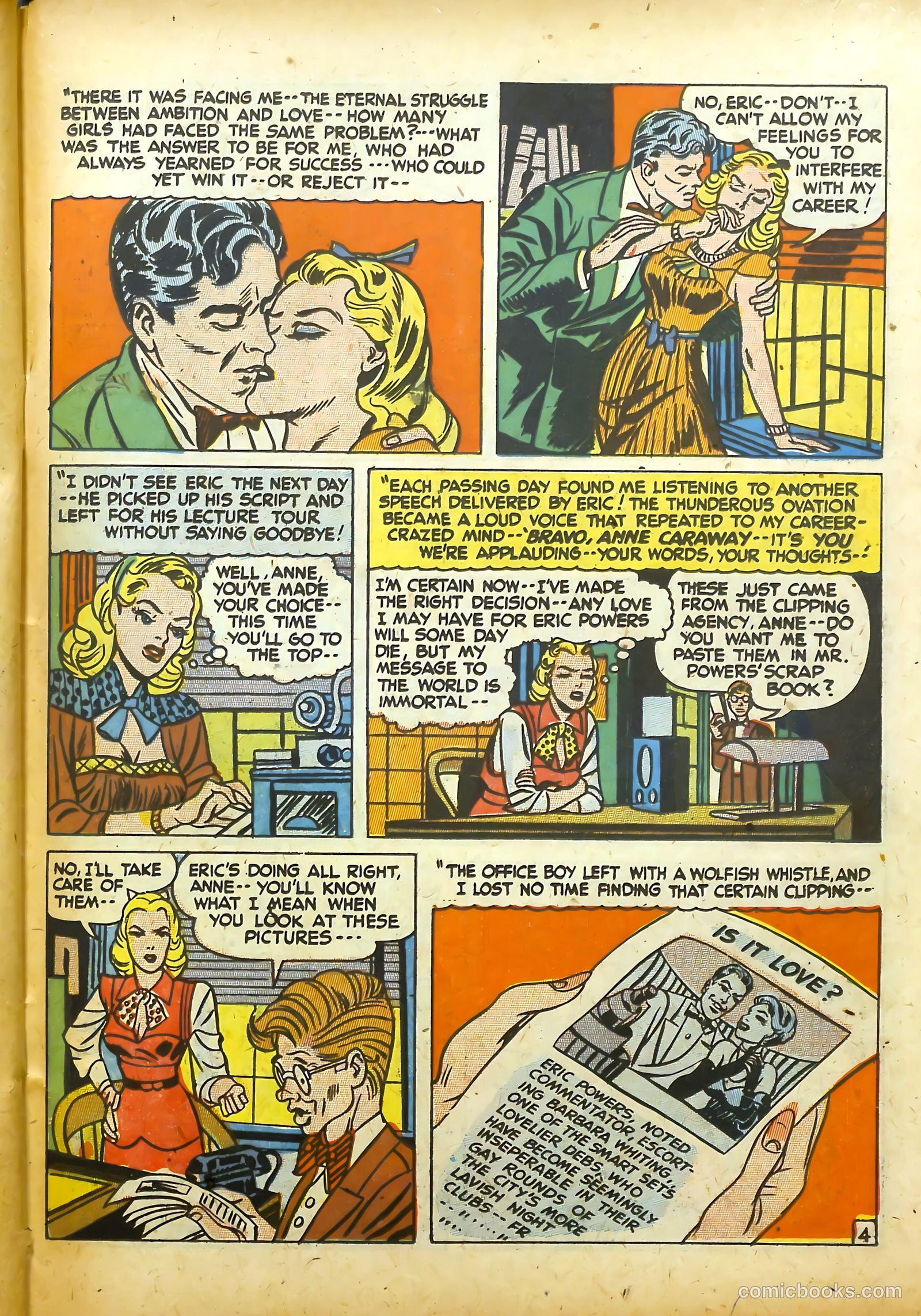 Young Romance #3 (1948) — page 37 of 52