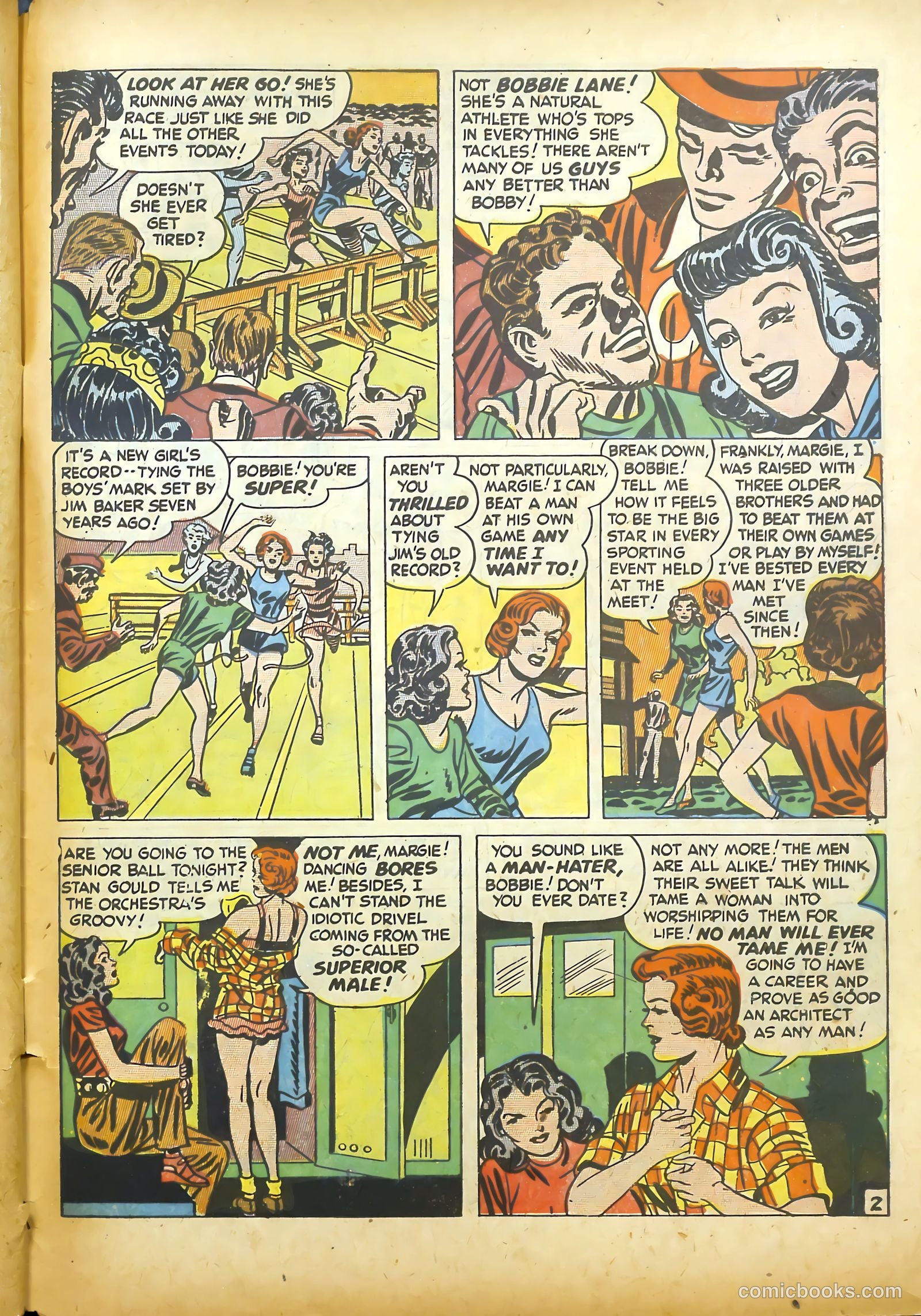 Young Romance #3 (1948) — page 43 of 52