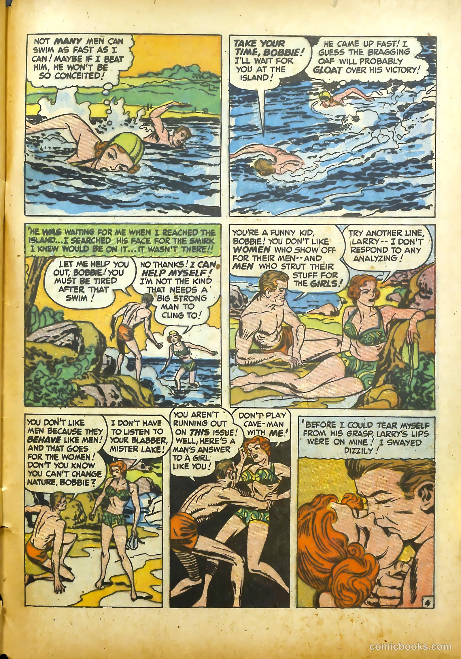 Young Romance #3 (1948) — page 45 of 52
