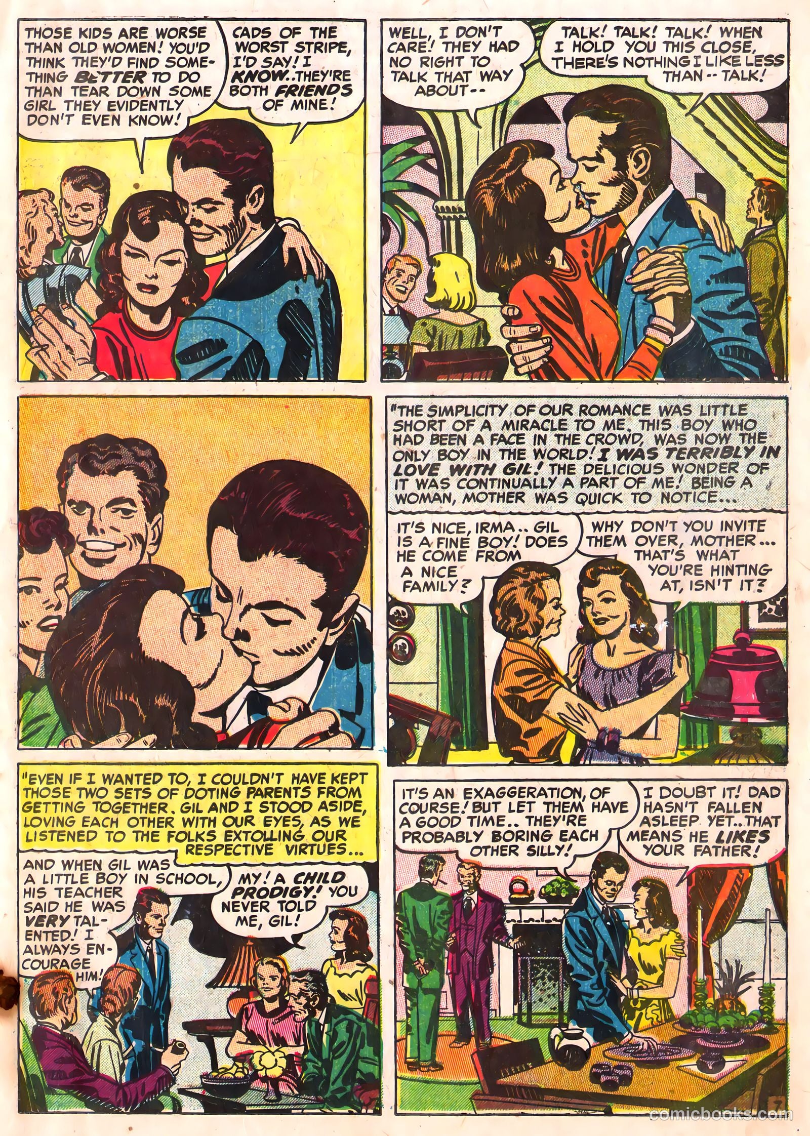 Young Romance #30 (1951) — page 9 of 53