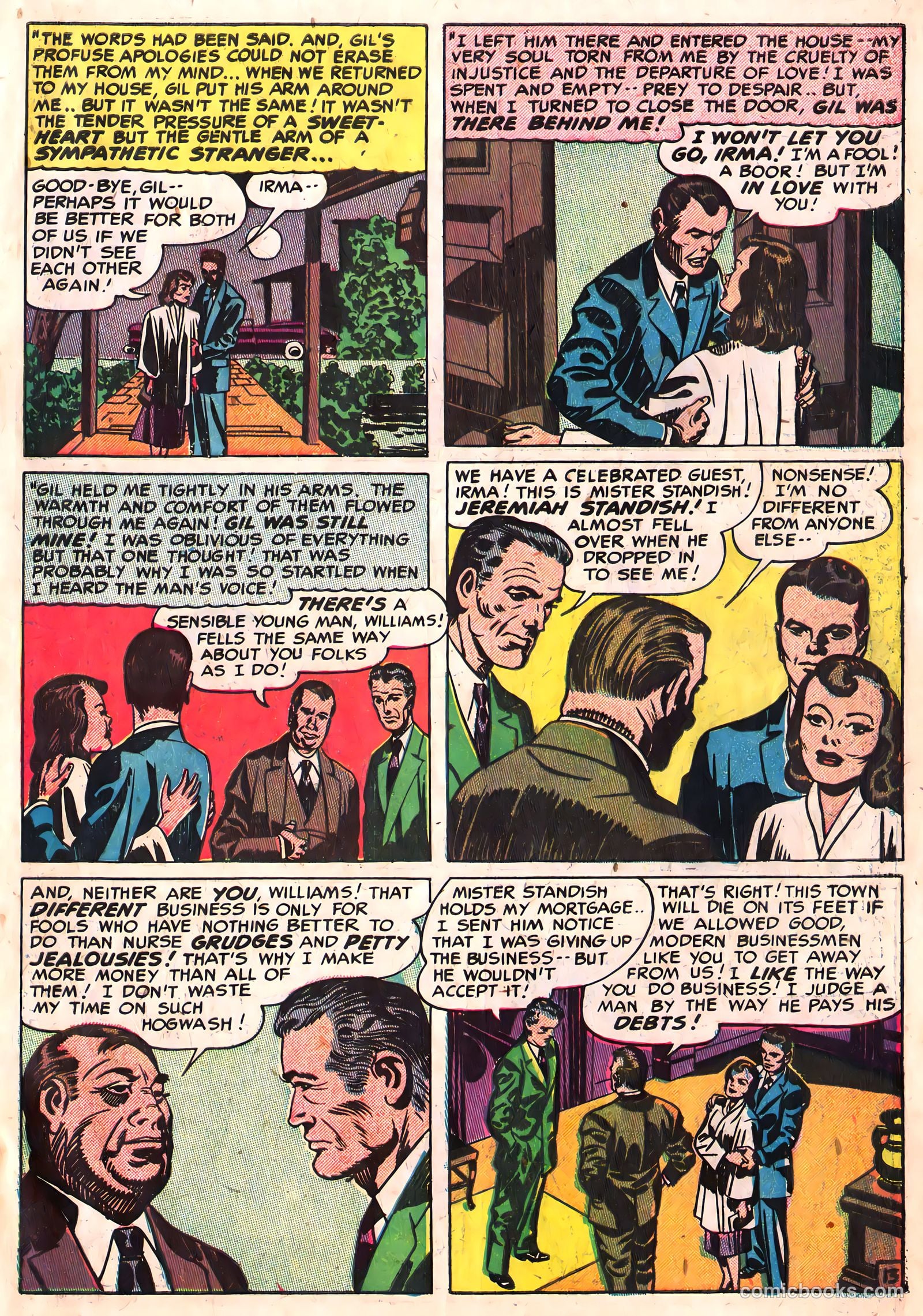 Young Romance #30 (1951) — page 15 of 53