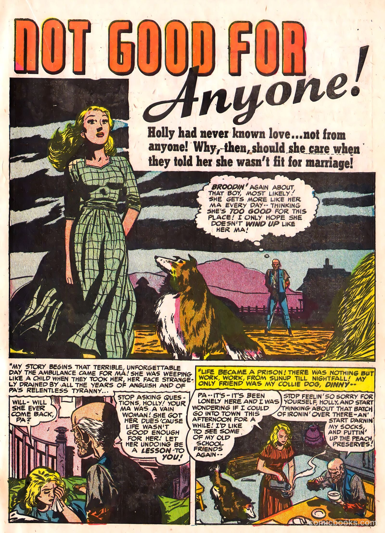 Young Romance #30 (1951) — page 21 of 53