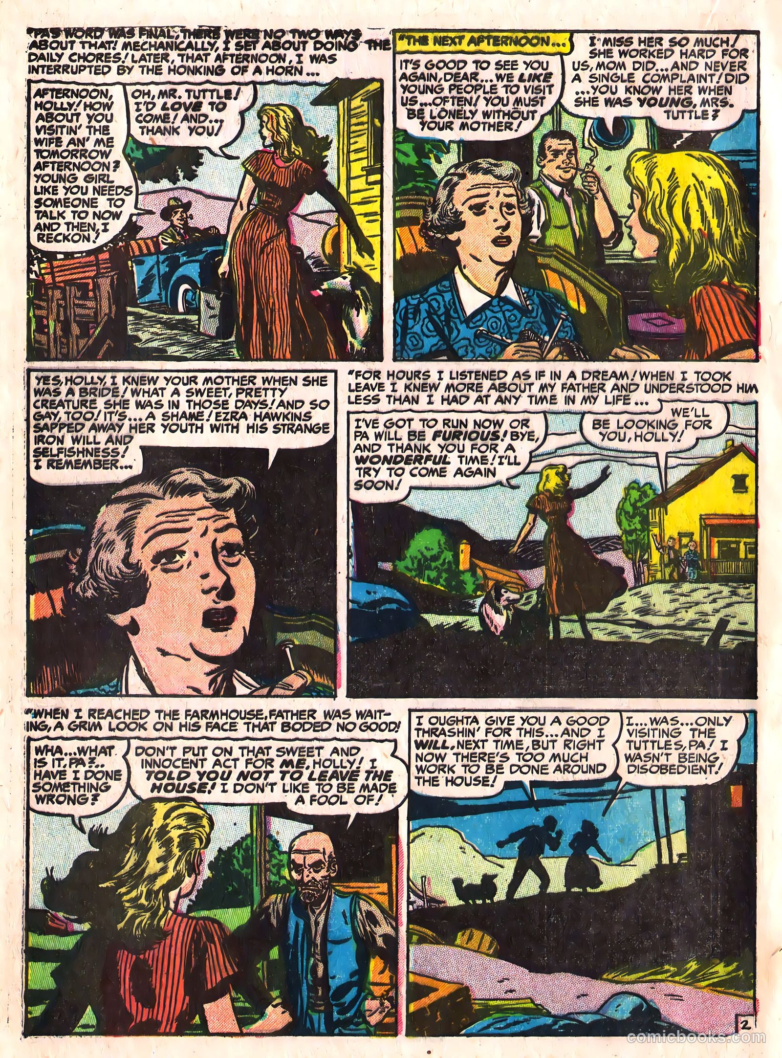Young Romance #30 (1951) — page 22 of 53