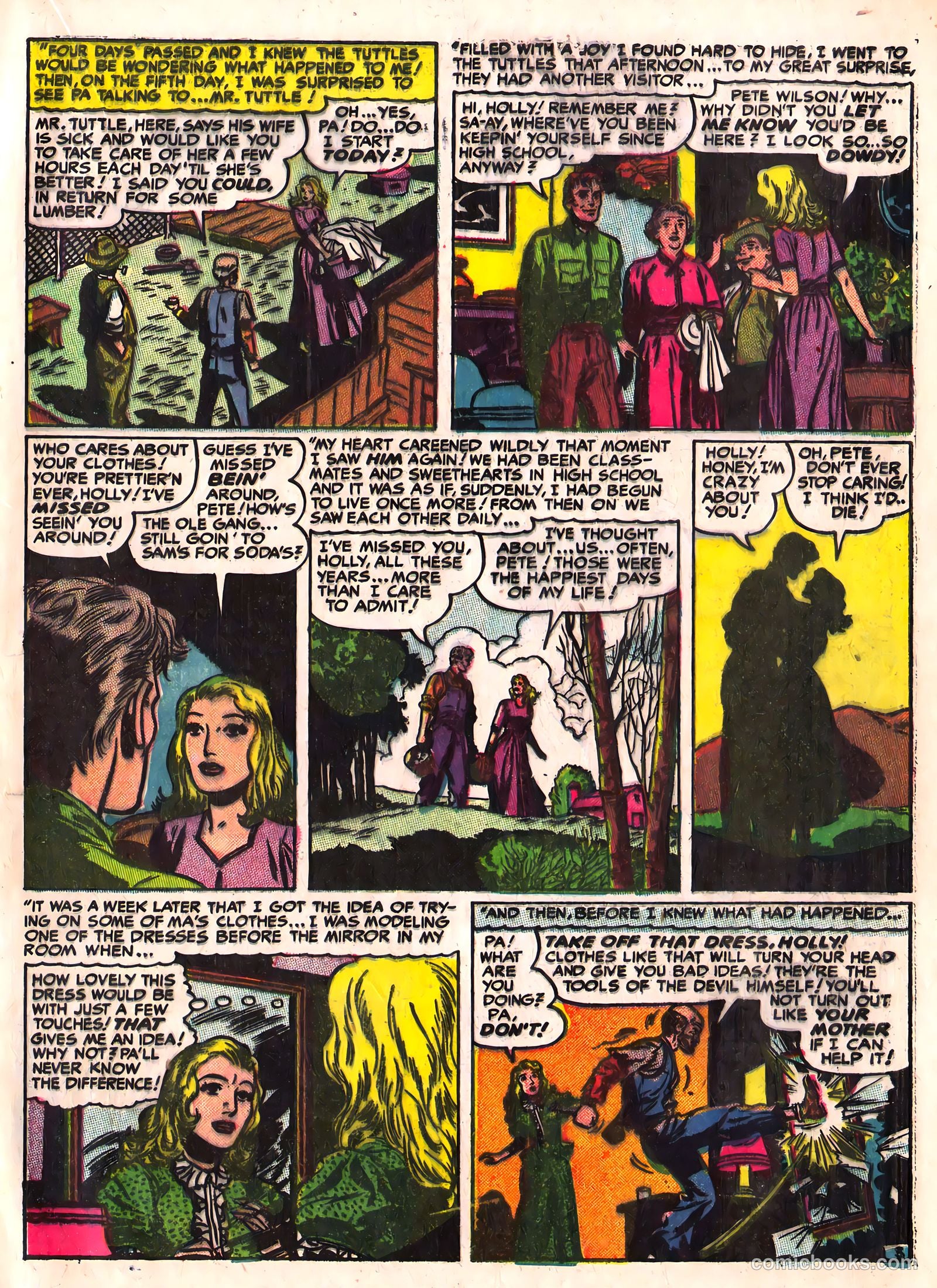 Young Romance #30 (1951) — page 23 of 53