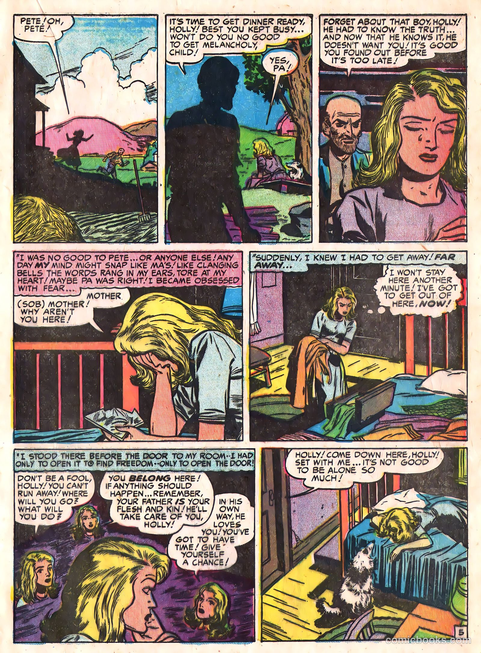 Young Romance #30 (1951) — page 25 of 53