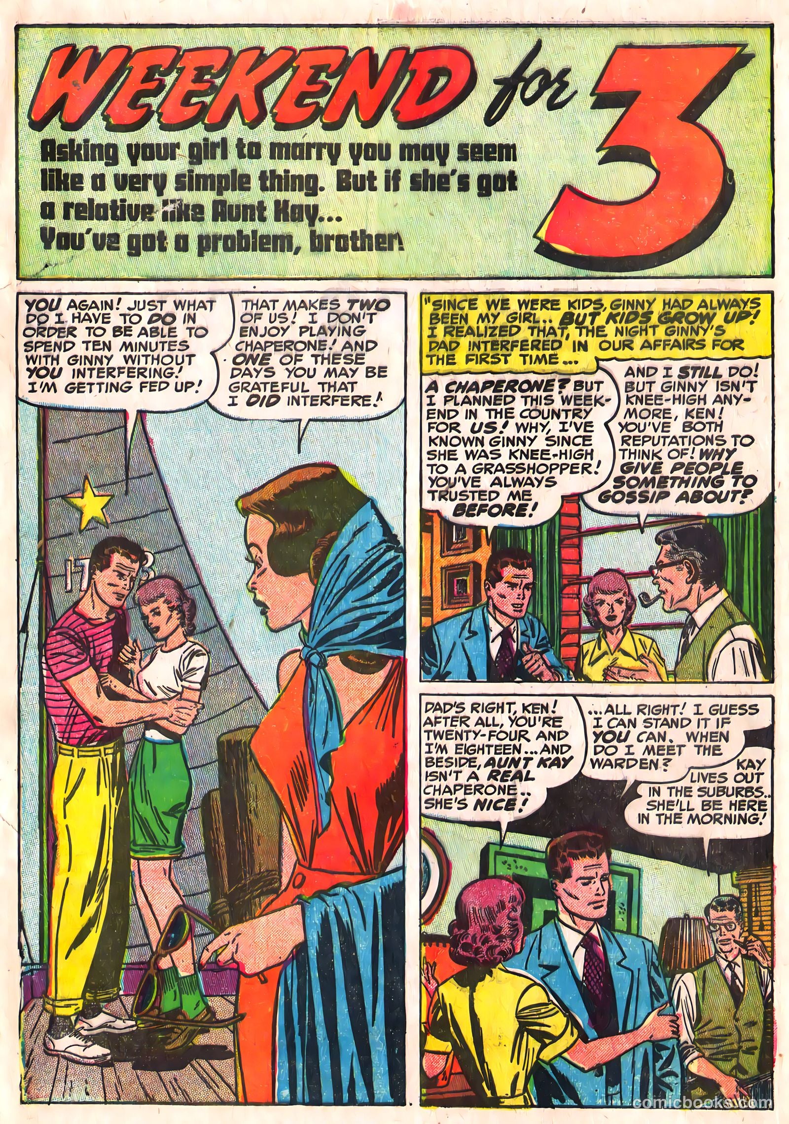 Young Romance #30 (1951) — page 31 of 53