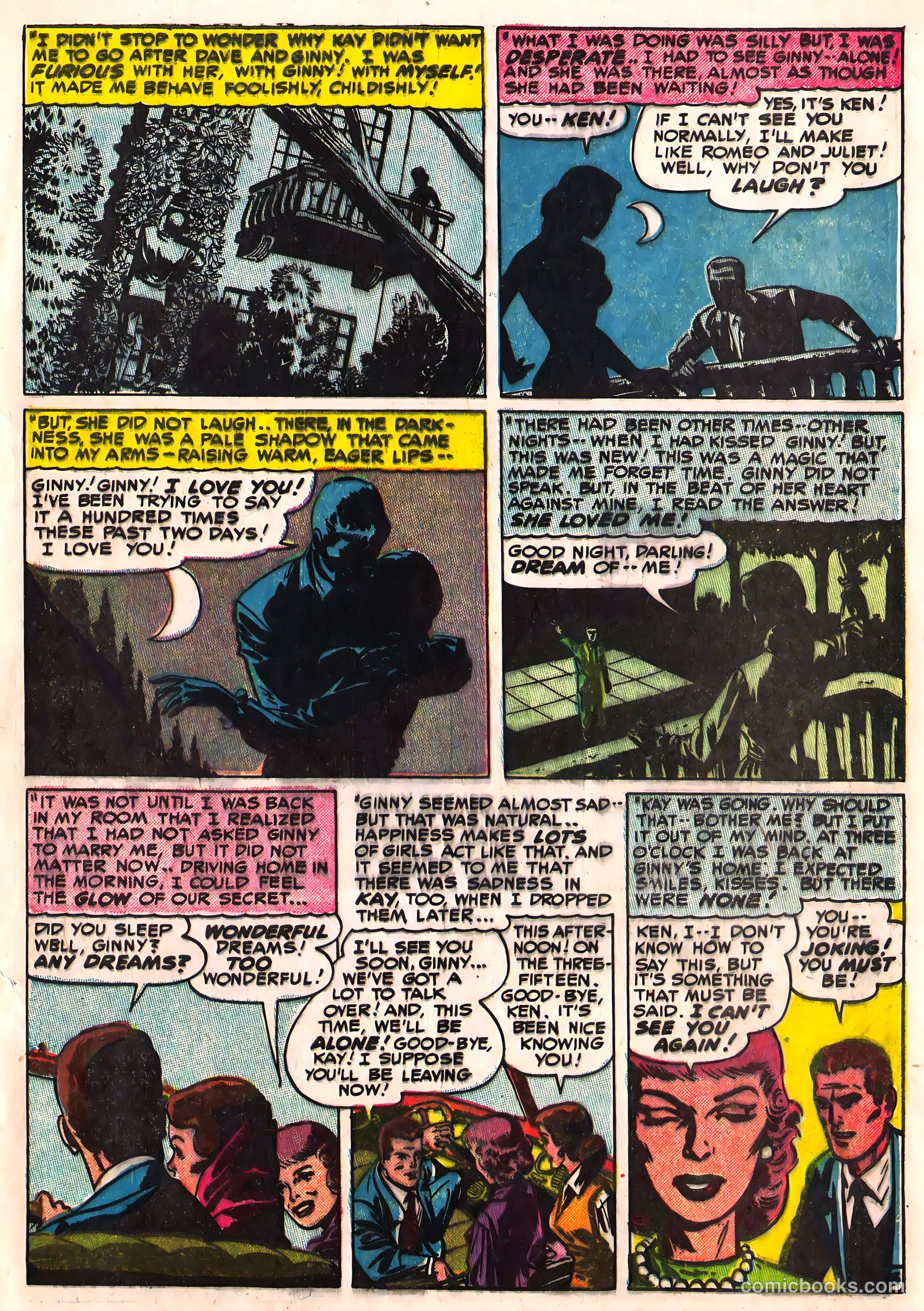 Young Romance #30 (1951) — page 35 of 53