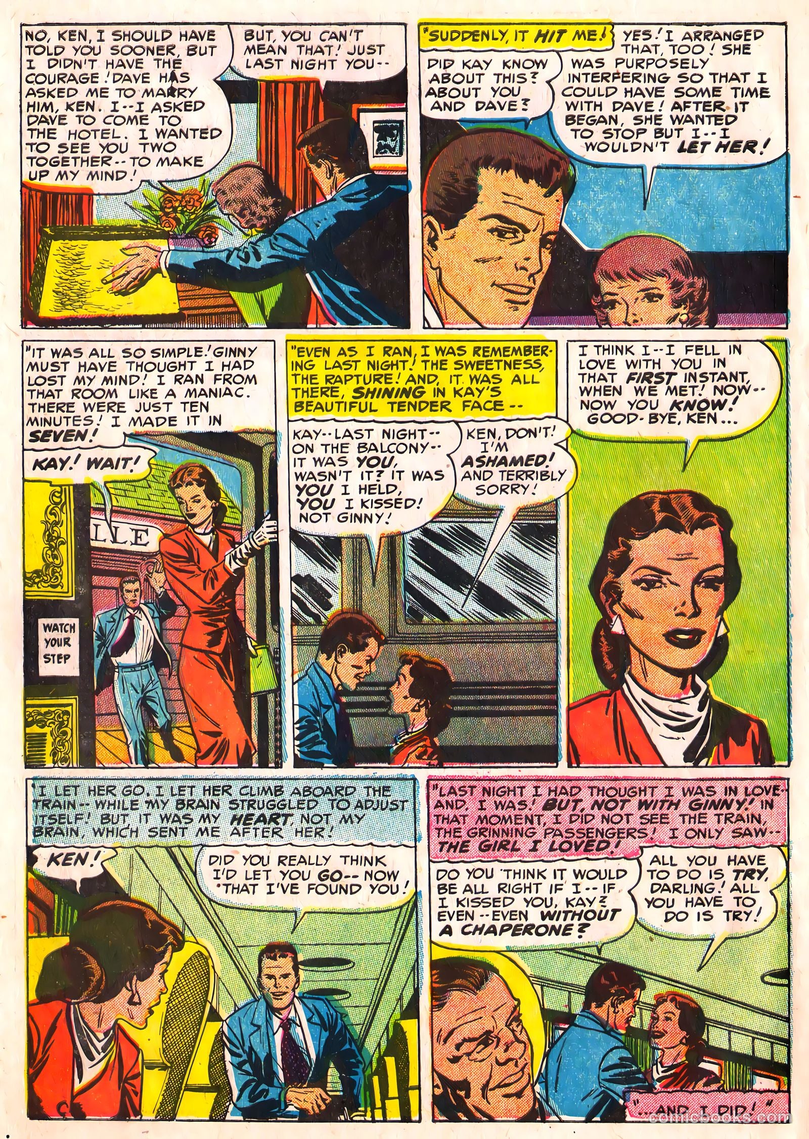 Young Romance #30 (1951) — page 36 of 53
