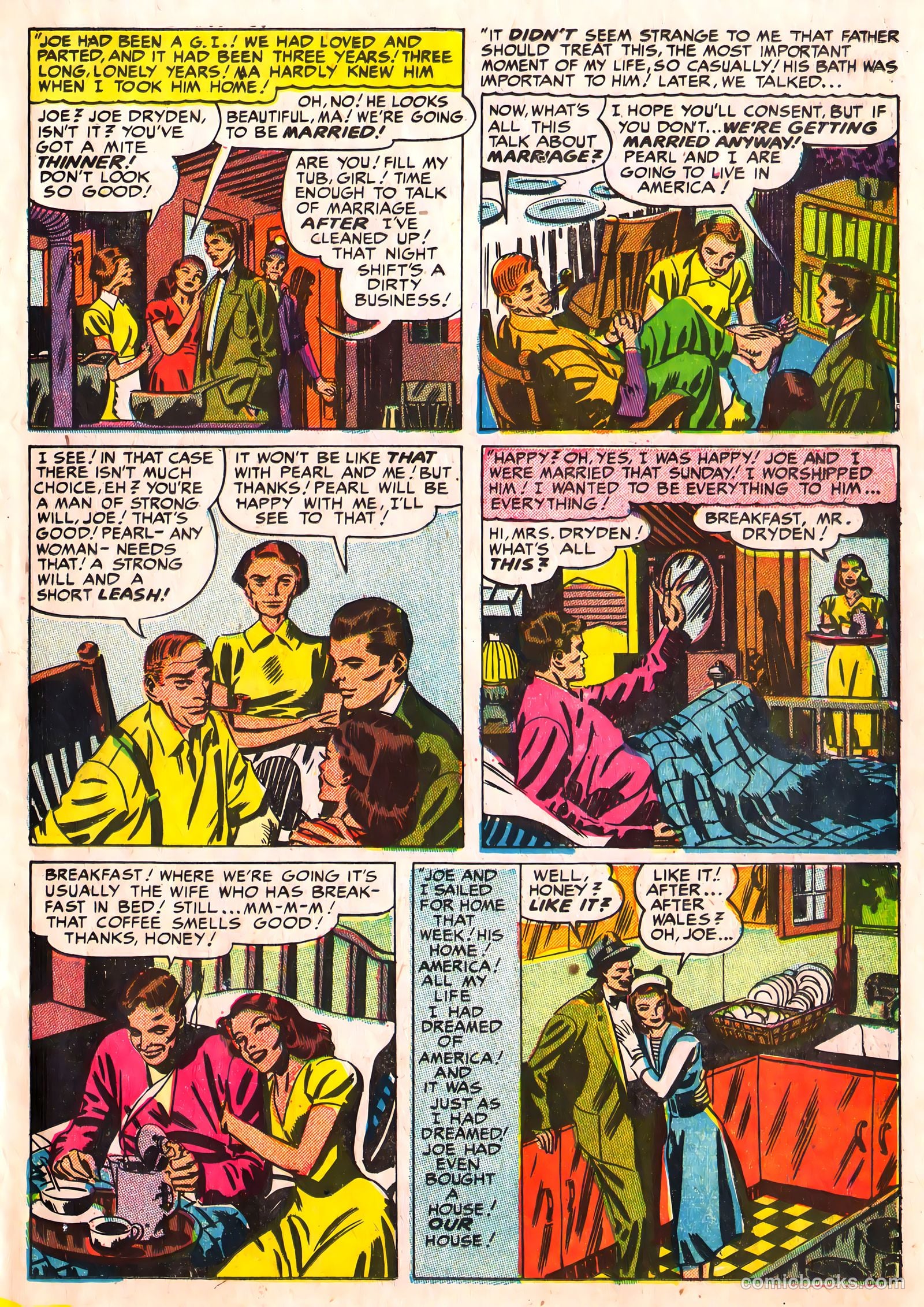 Young Romance #30 (1951) — page 41 of 53